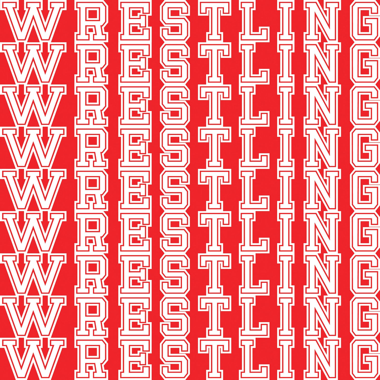 Female Wrestling Collection Wrestling Repeat 12 x 12 Double-Sided Scrapbook Paper - 15 Pack