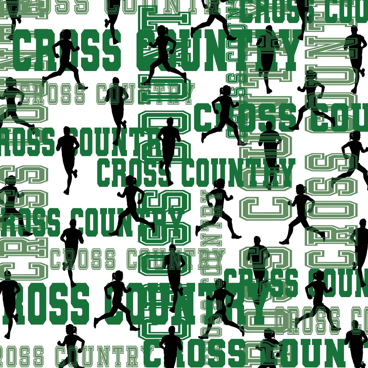 Cross Country Collection Words 12 x 12 Double-Sided Scrapbook Paper - 15 Pack