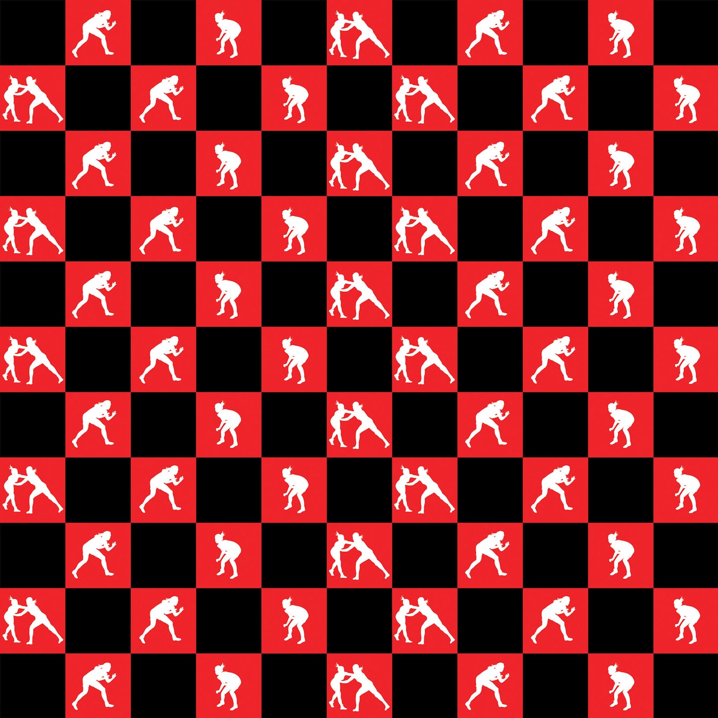 Female Wrestling Collection Wrestling Repeat 12 x 12 Double-Sided Scrapbook Paper - 15 Pack