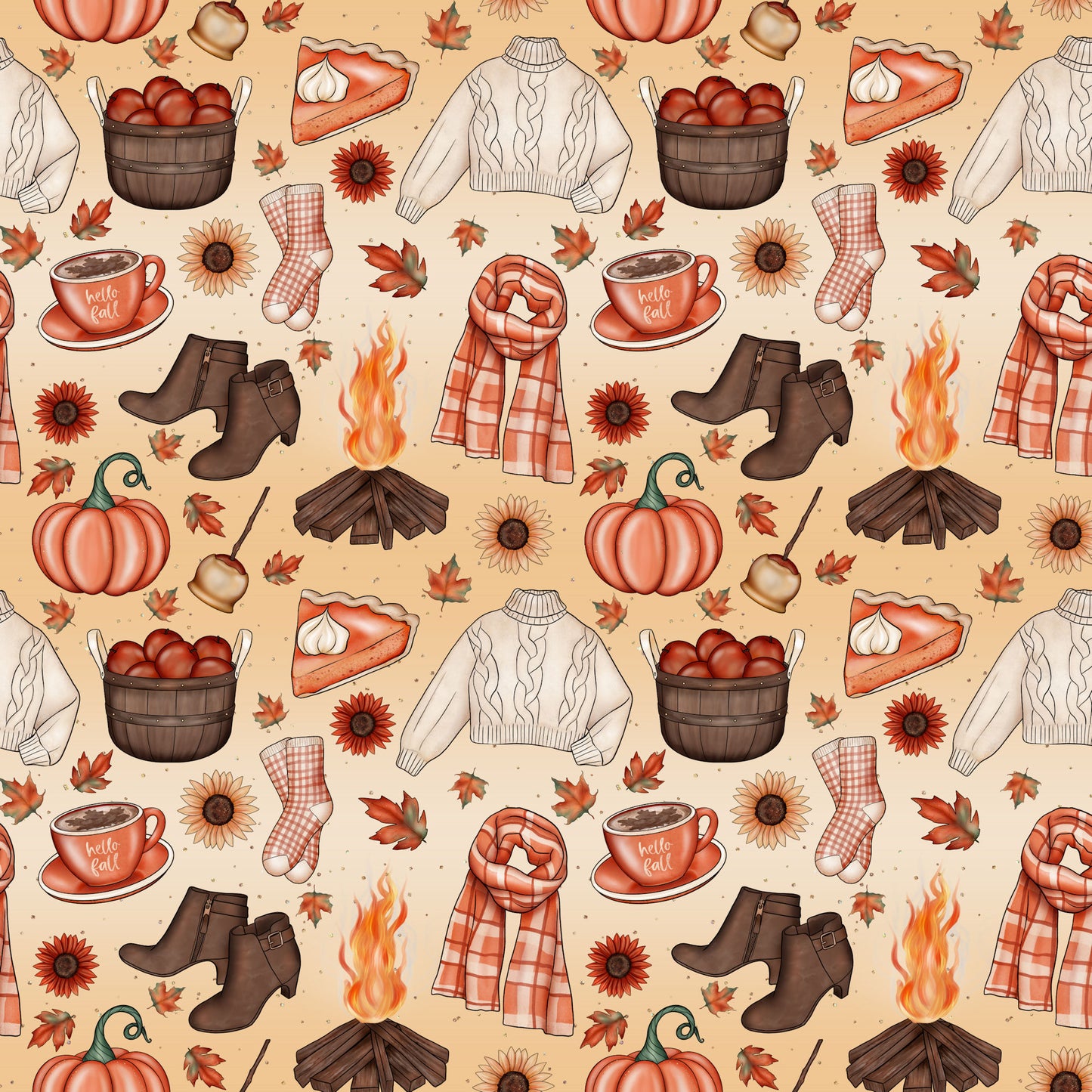 Gaynor Carradice's Autumn Favorites Collection Autumn Favorites 12 x 12 Double-Sided Scrapbook Paper - 15 Pack