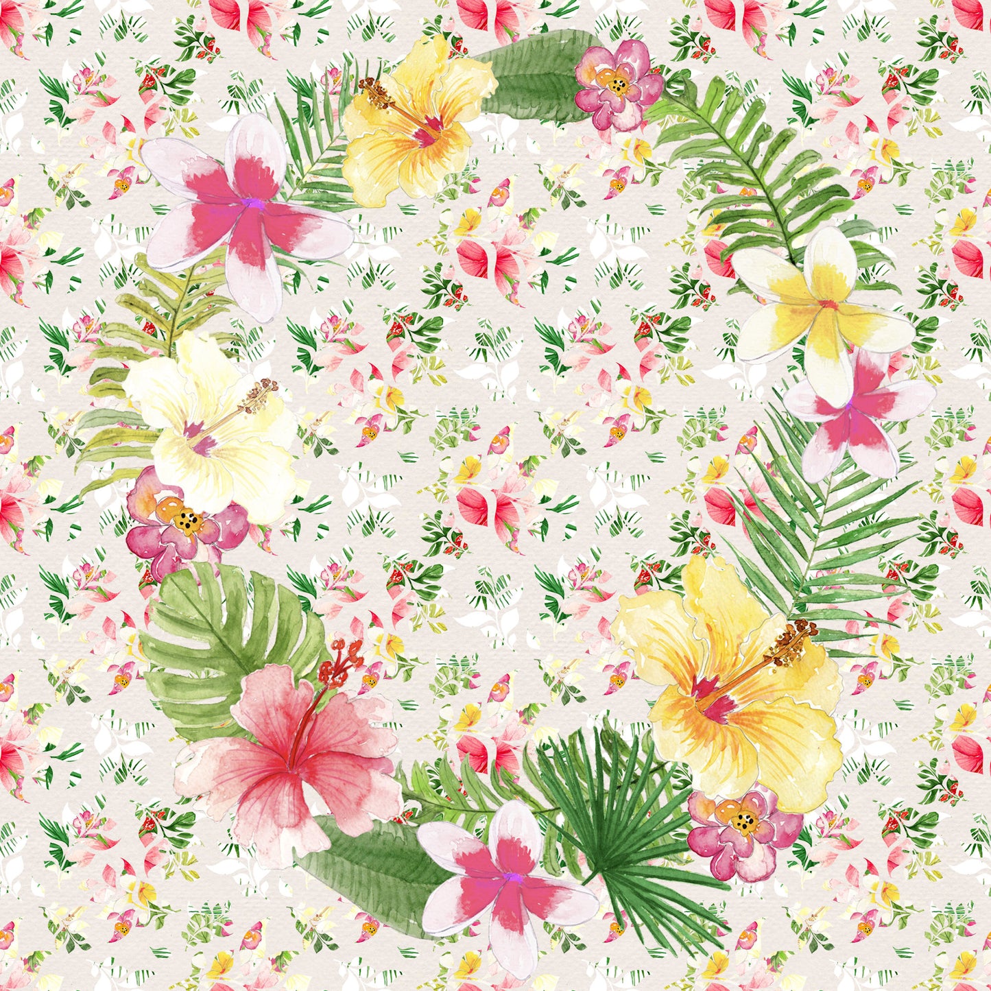 Aloha, Hawaii Collection Maui 12 x 12 Double-Sided Scrapbook Paper - 15 Pack