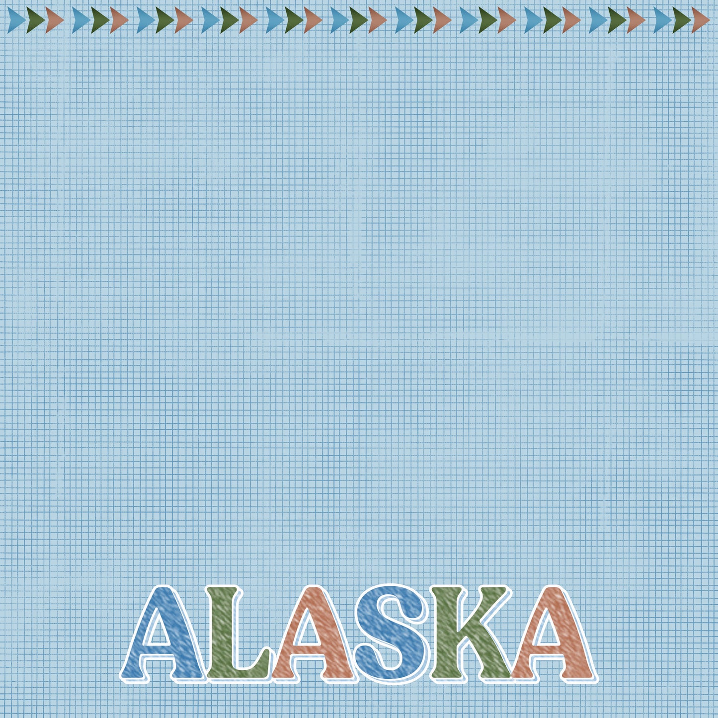 Alaska Collection Alaska Sightseeing 12 x 12 Double-Sided Scrapbook Paper by SSC Designs - 15 Pack