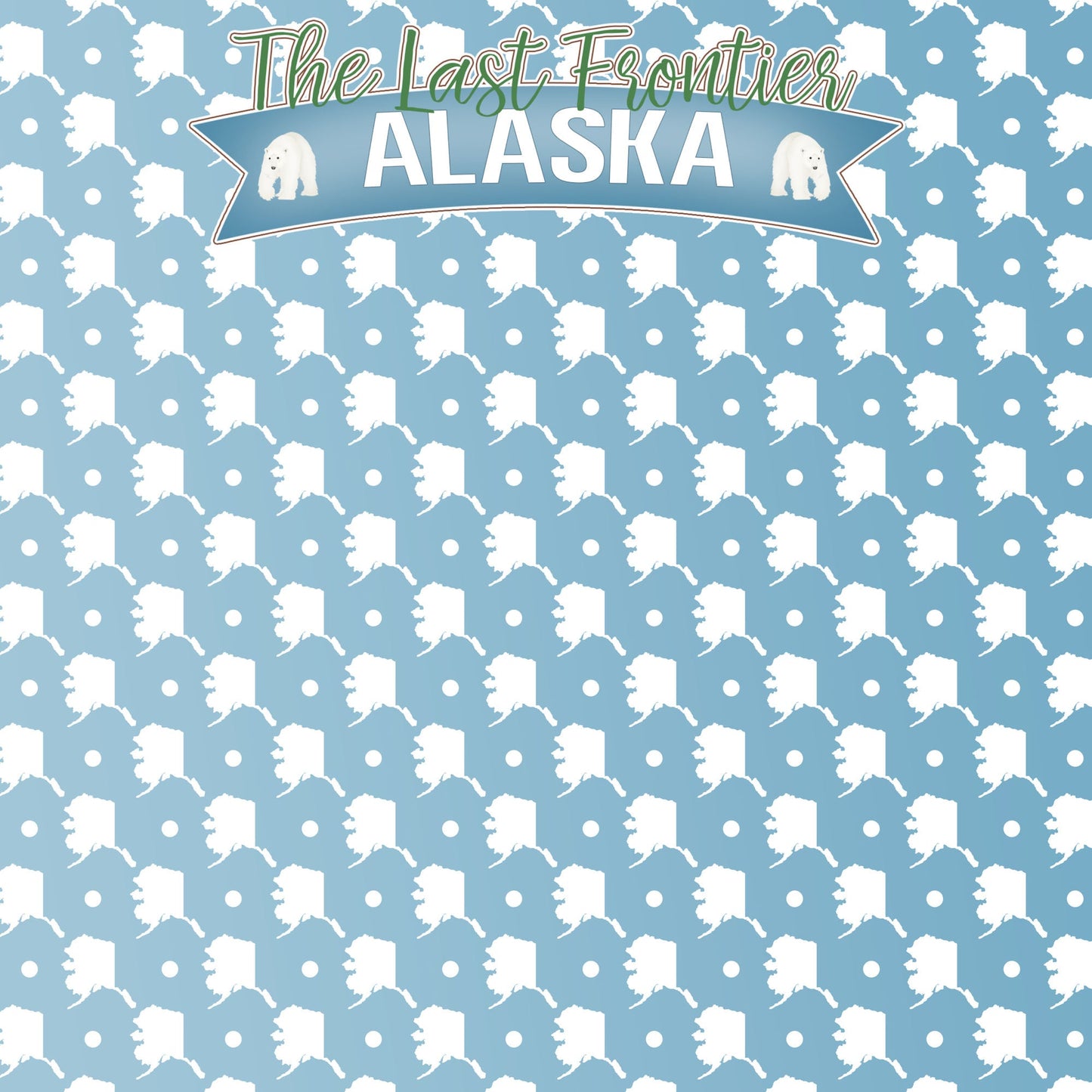 Alaska Collection The Last Frontier 12 x 12 Double-Sided Scrapbook Paper by SSC Designs
