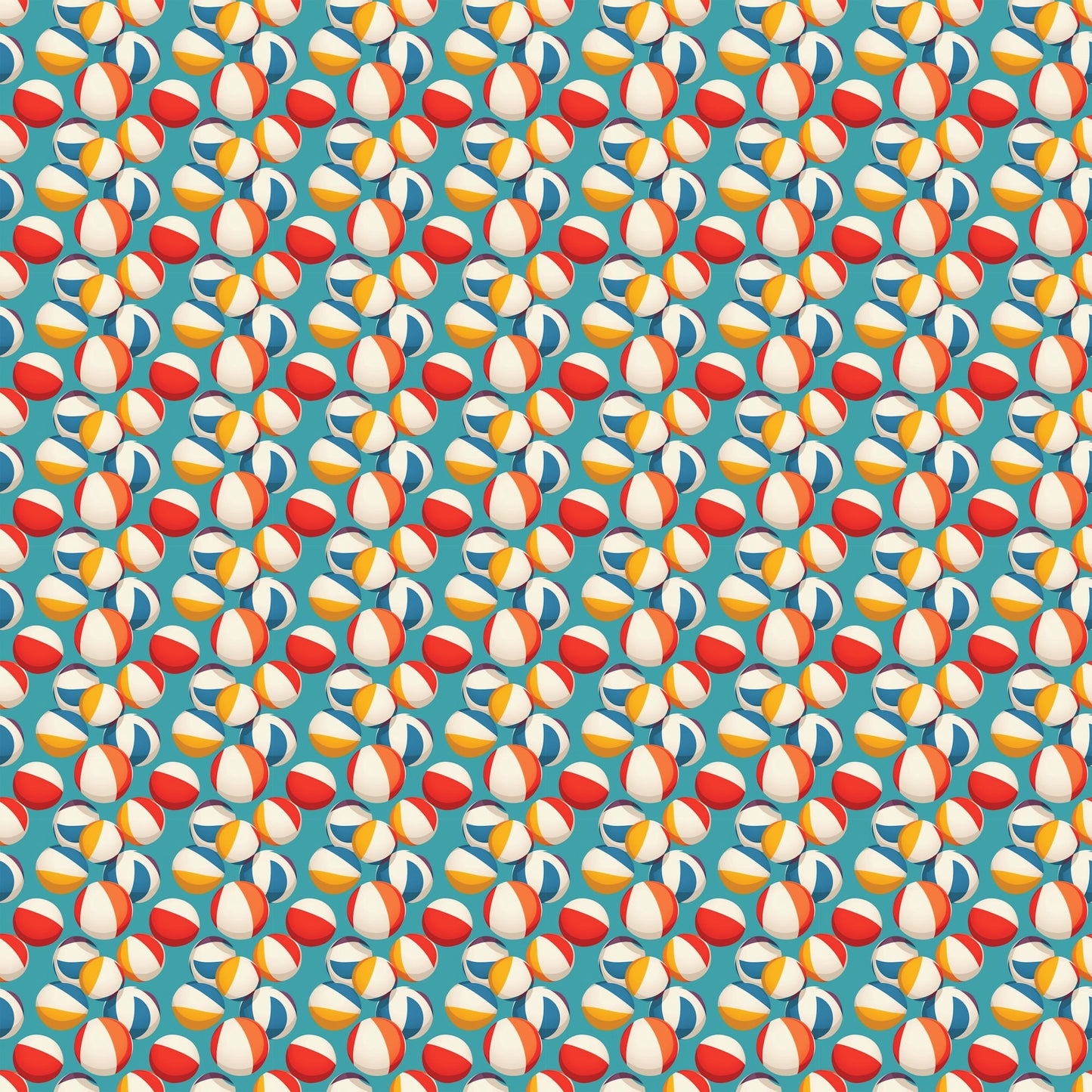 Beach Party Collection Sandcastles 12 x 12 Double-Sided Scrapbook Paper by SSC Designs - 15 Pack
