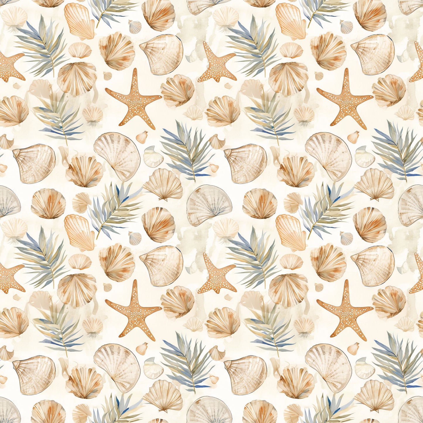 Beach Dreams Collection Palm Trees 12 x 12 Double-Sided Scrapbook Paper by SSC Designs - 15 Pack