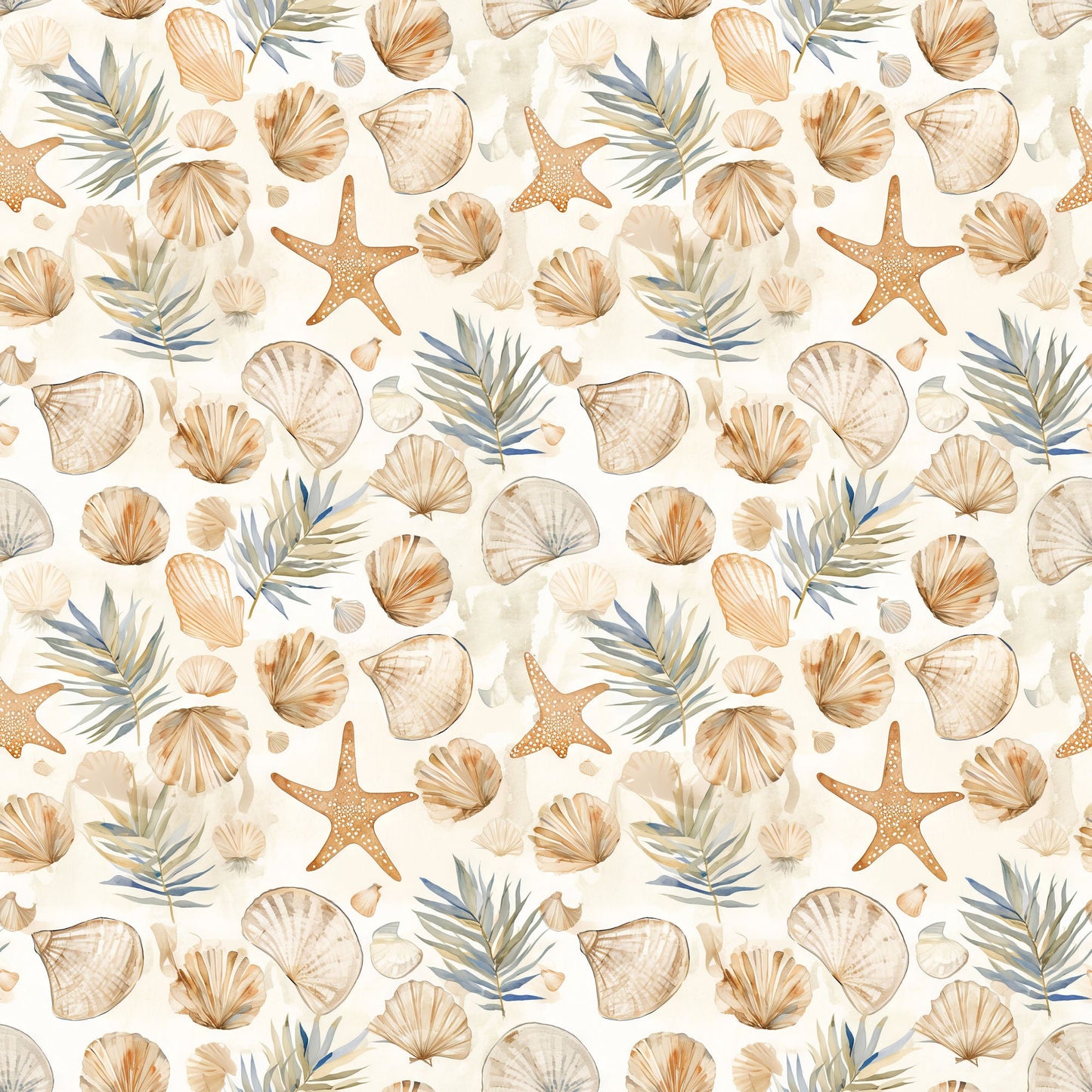 Beach Dreams Collection Palm Trees 12 x 12 Double-Sided Scrapbook Paper by SSC Designs