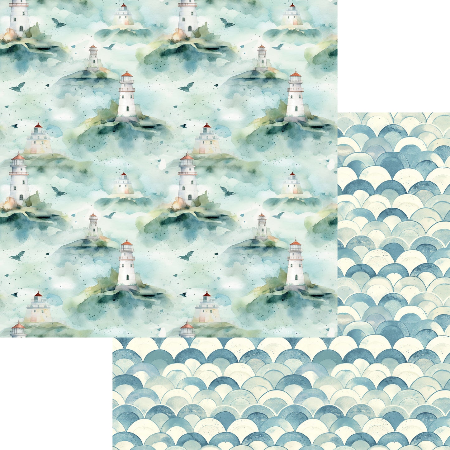 Beach Dreams 12 x 12 Scrapbook Paper & Embellishment Kit by SSC Designs - 3 Kits