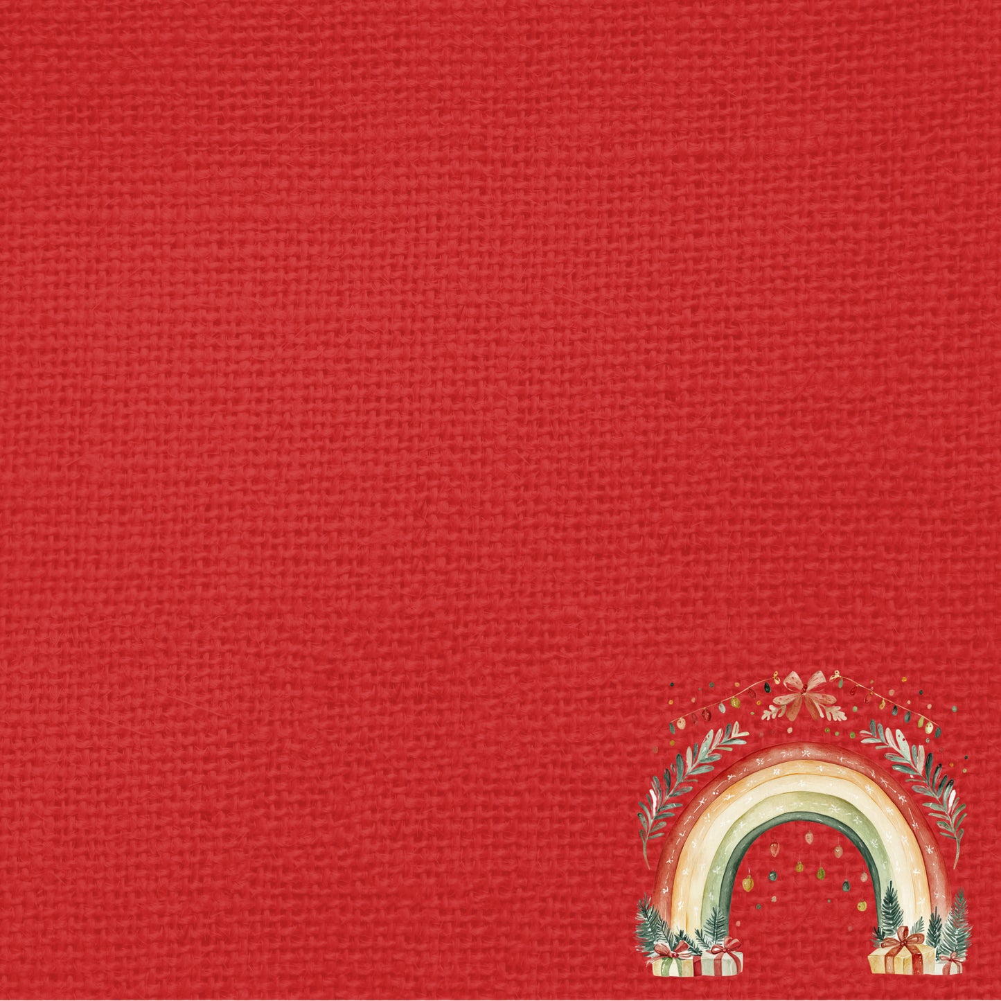 Baby's First Christmas Collection Christmas Laundry 12 x 12 Double-Sided Scrapbook Paper by SSC Designs - 15 Pack
