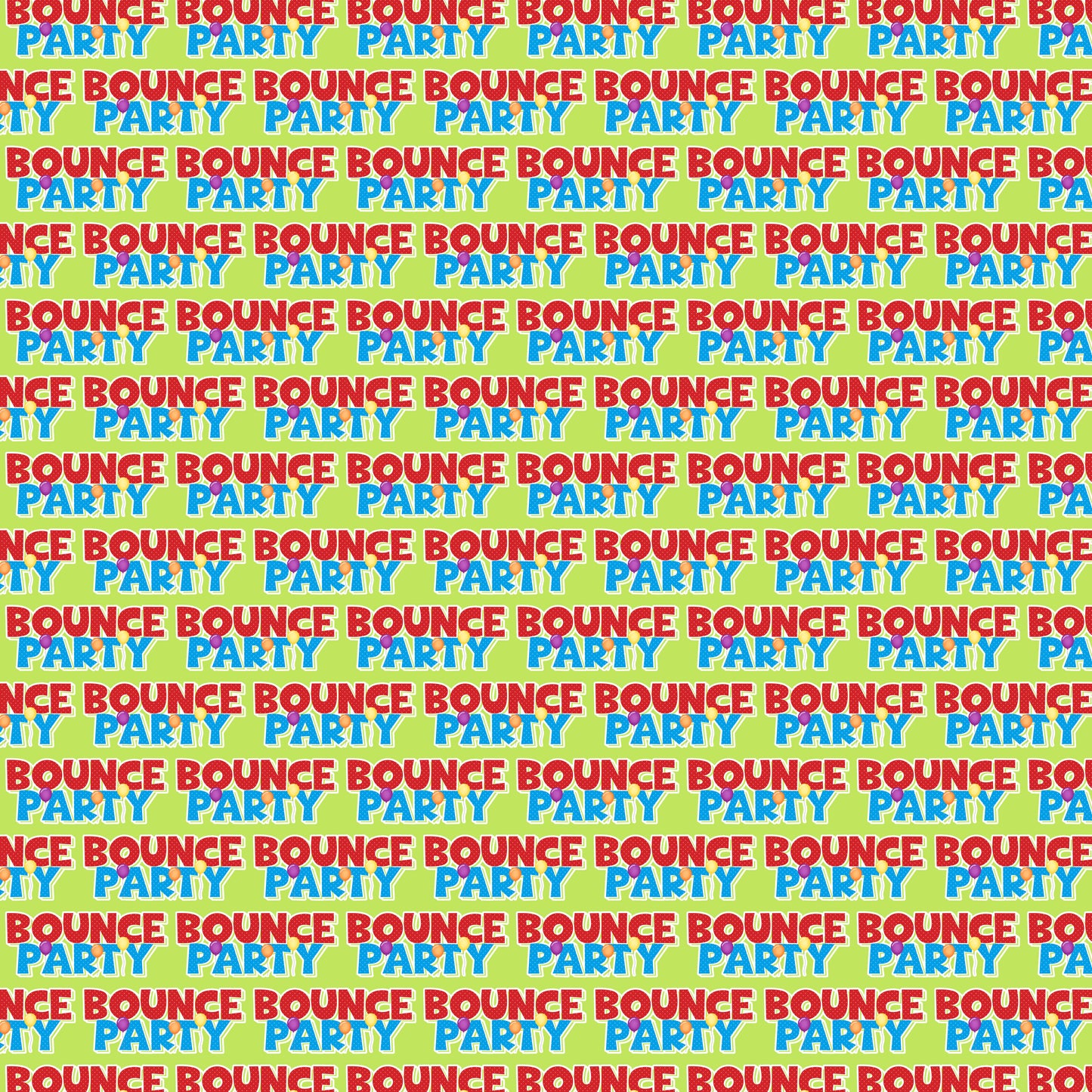 Bounce House Collection Party Flags 12 x 12 Double-Sided Scrapbook Paper - 15 Pack