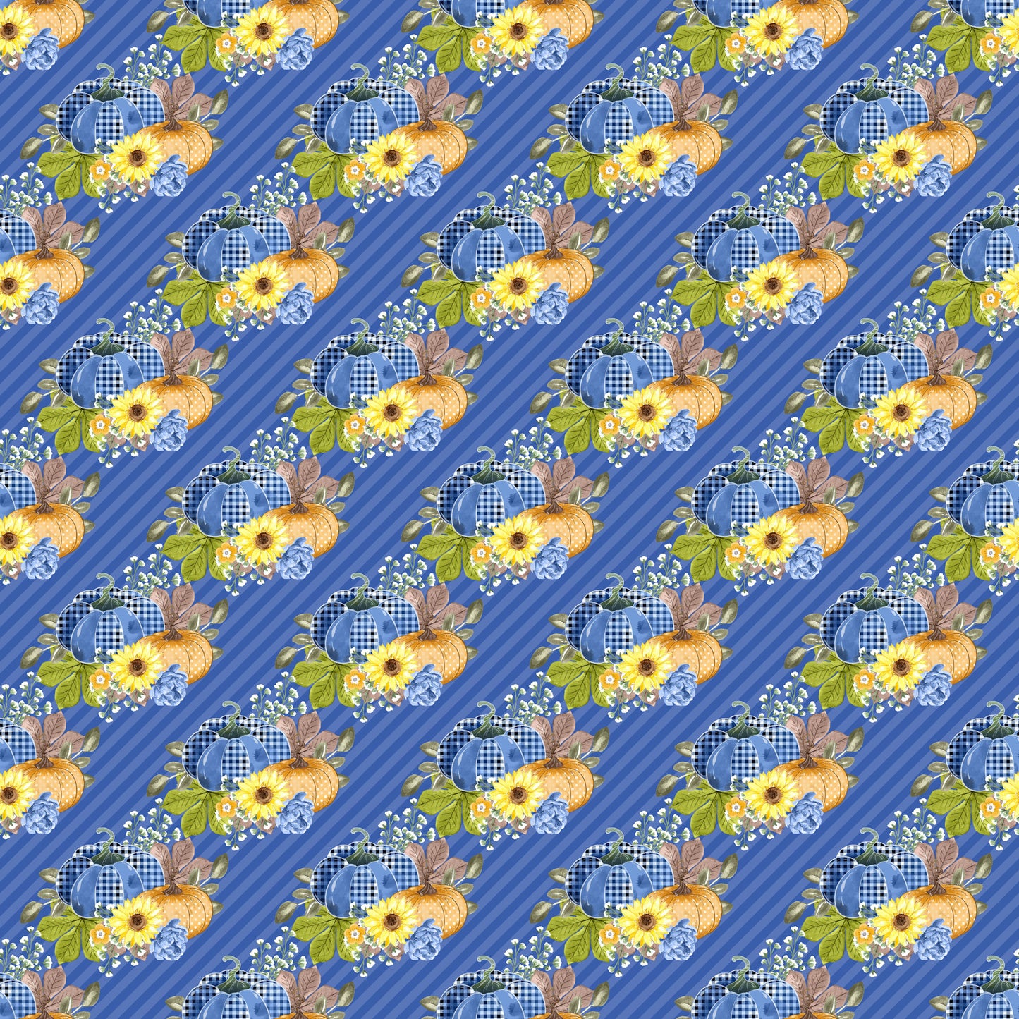 Bumblebee Fall Collection Busy Bee Pumpkins 12 x 12 Double-Sided Scrapbook Paper by SSC Designs - 15 Pack