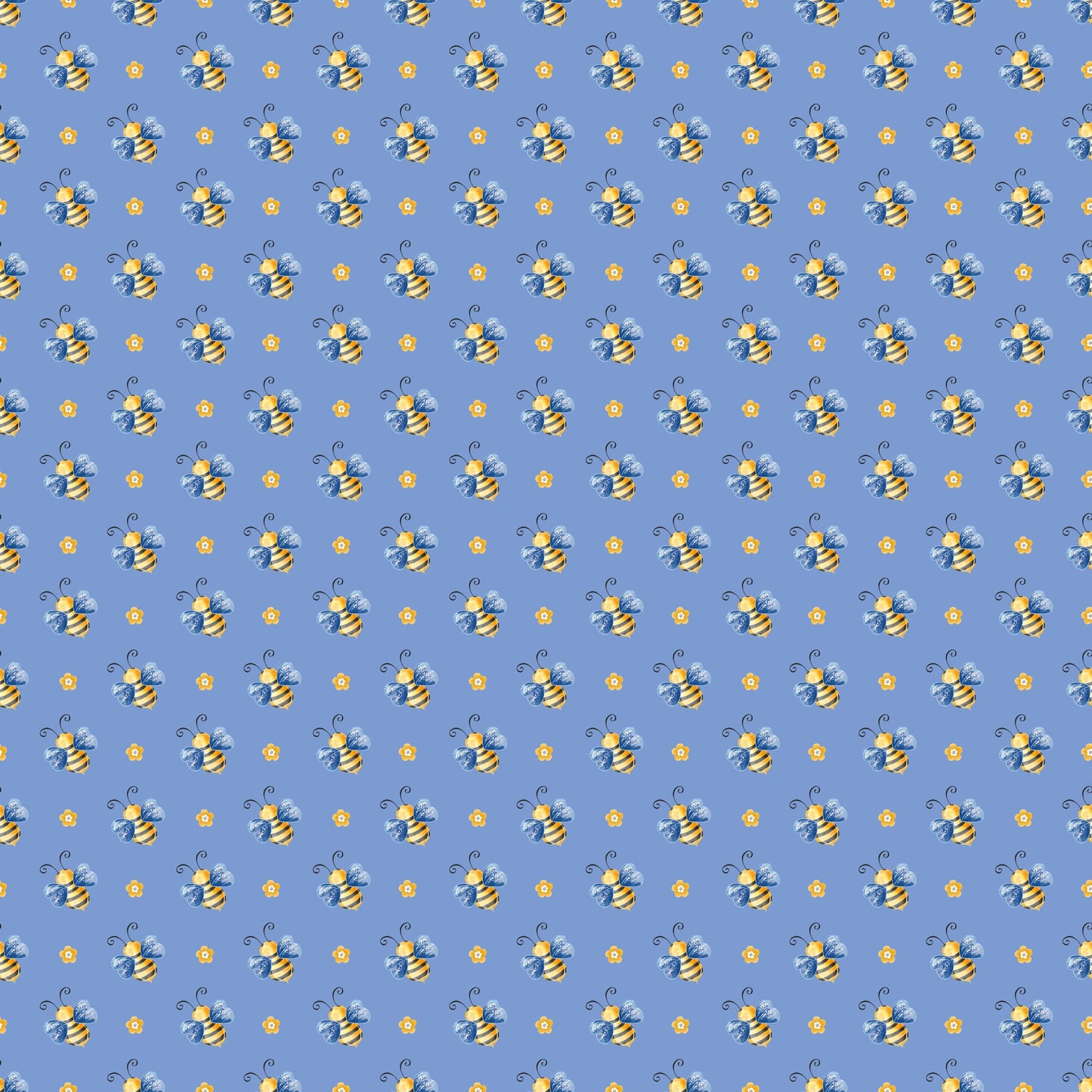 Bumblebee Fall Collection Busy Bees 12 x 12 Double-Sided Scrapbook Paper by SSC Designs