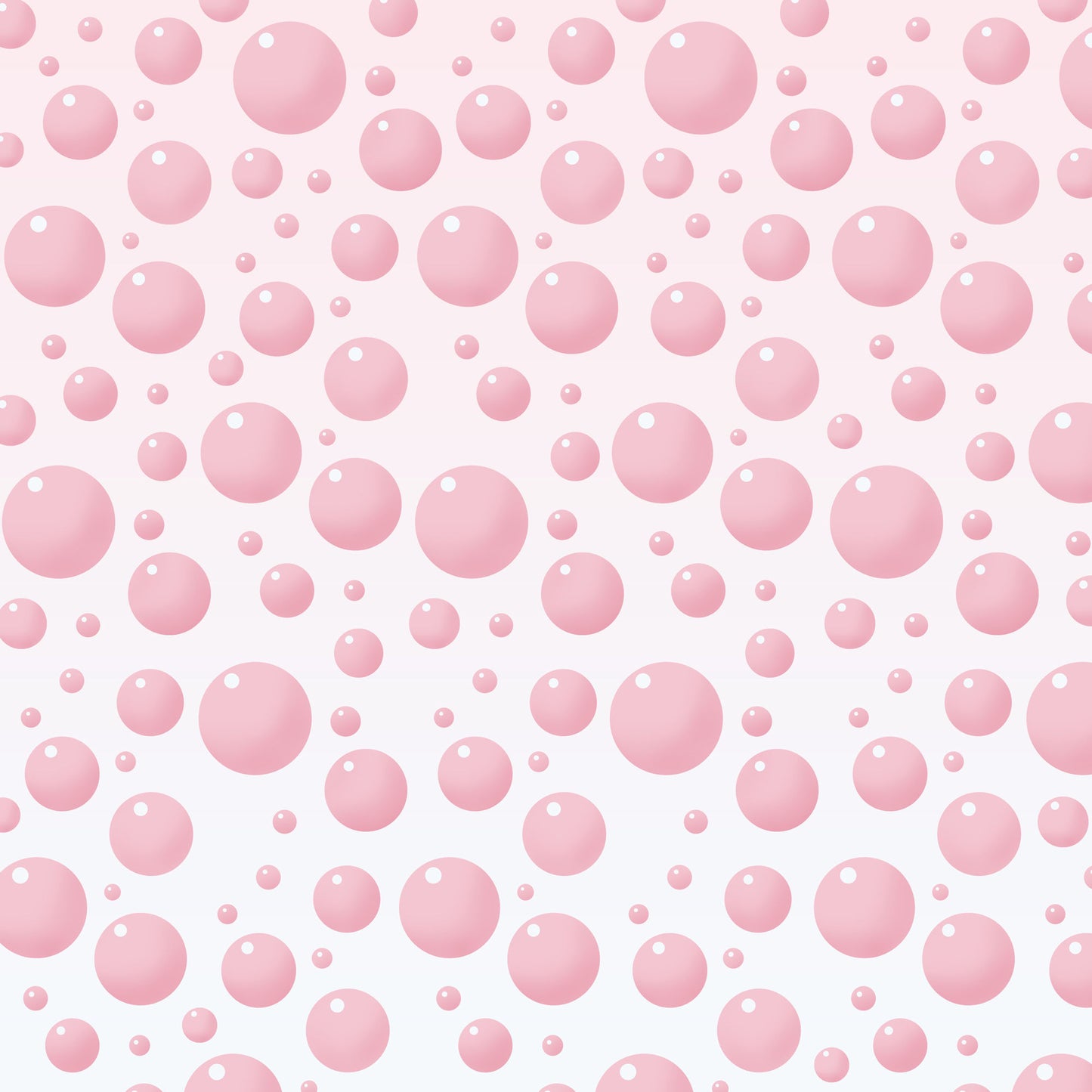 Bathtub Time Girl Collection Bubbles 12 x 12 Double-Sided Scrapbook Paper - 15 Pack