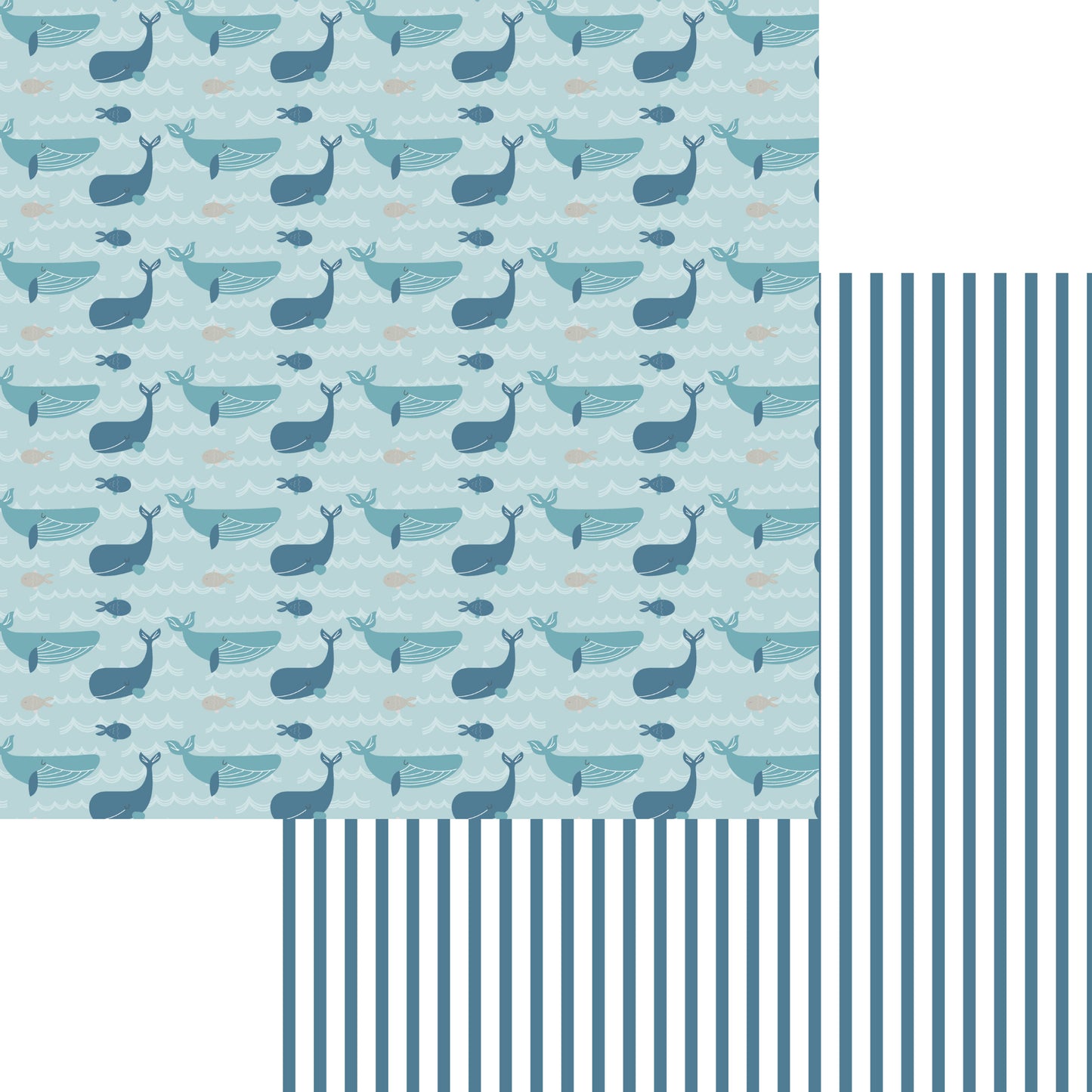 By The Sea 12 x 12 Scrapbook Paper & Embellishment Kit by SSC Designs - 3 Kits