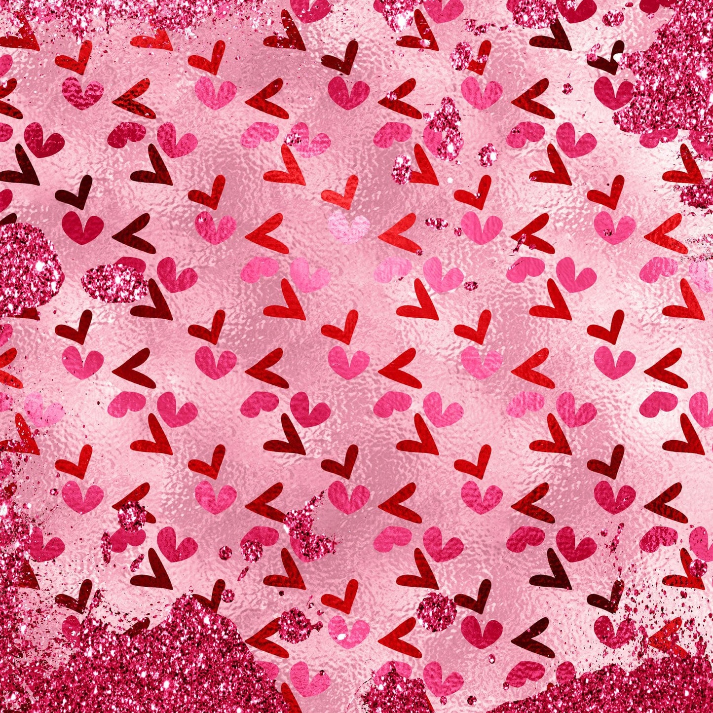 Be Mine Valentine Collection Love Balloons 12 x 12 Double-Sided Scrapbook Paper by SSC Designs