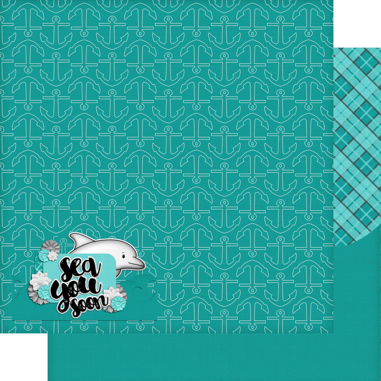 Bon Voyage 12 x 12 Scrapbook Paper & Embellishment Kit by SSC Designs - 3 Kits