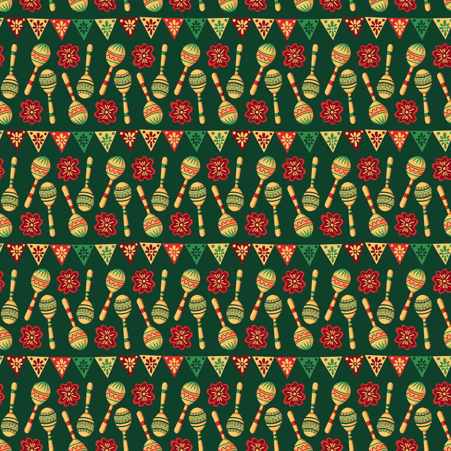 Cinco De Mayo Collection Cinco De Mayo 12 x 12 Double-Sided Scrapbook Paper by SSC Designs - 15 Pack