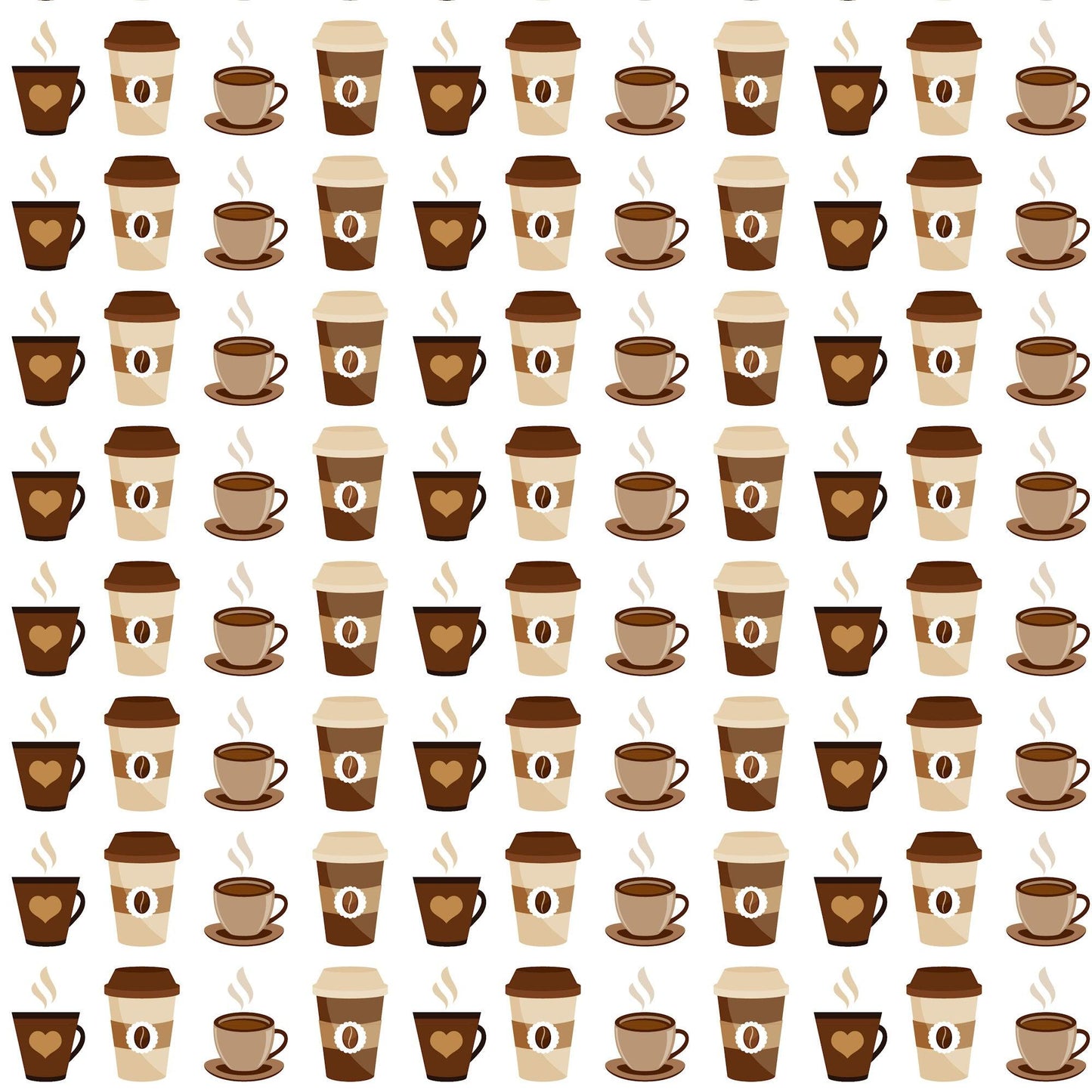 Coffee Lover Collection Go Cup 12 x 12 Double-Sided Scrapbook Paper by SSC Designs