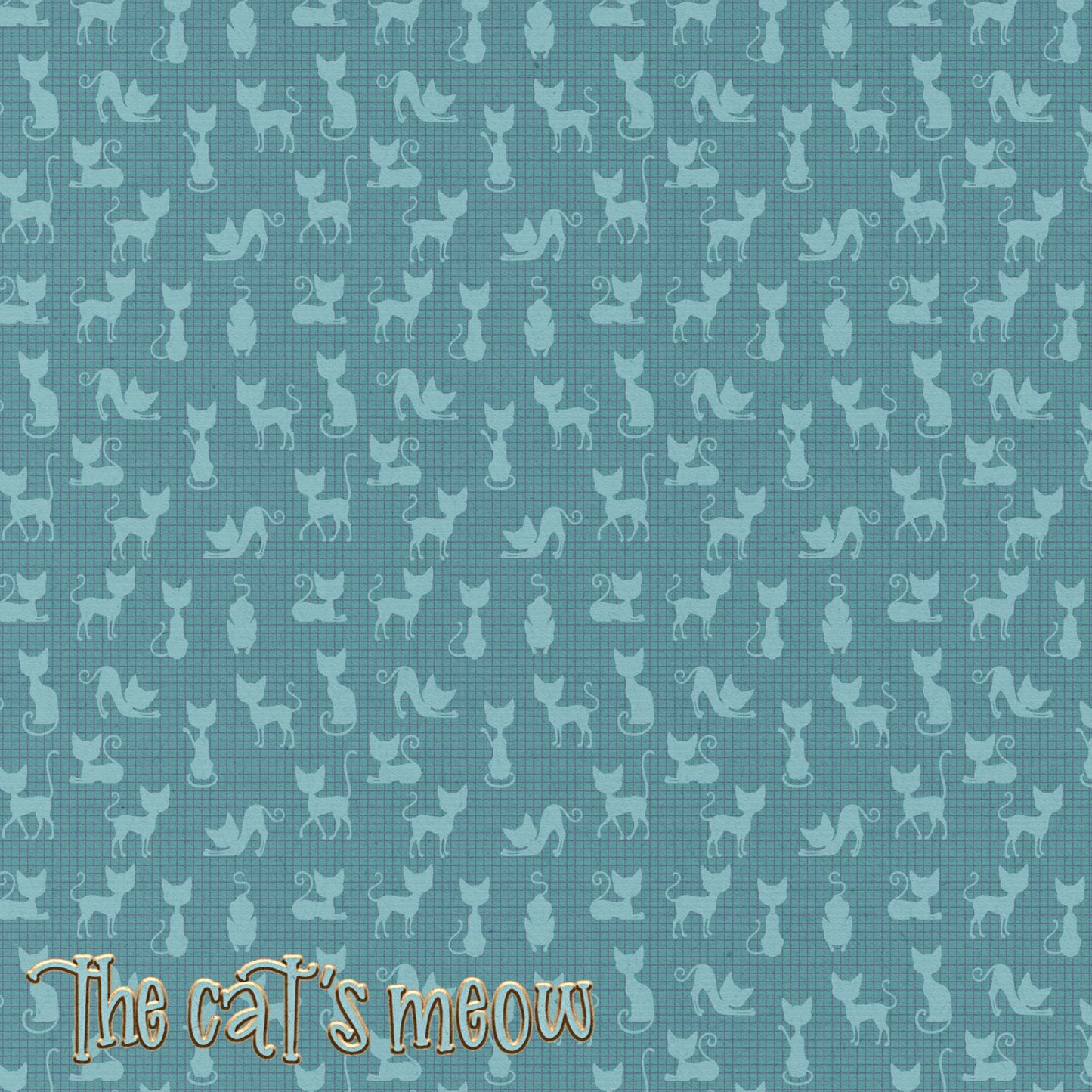 Cat Lover Collection Cat's Meow 12 x 12 Double-Sided Scrapbook Paper by SSC Designs - 15 Pack