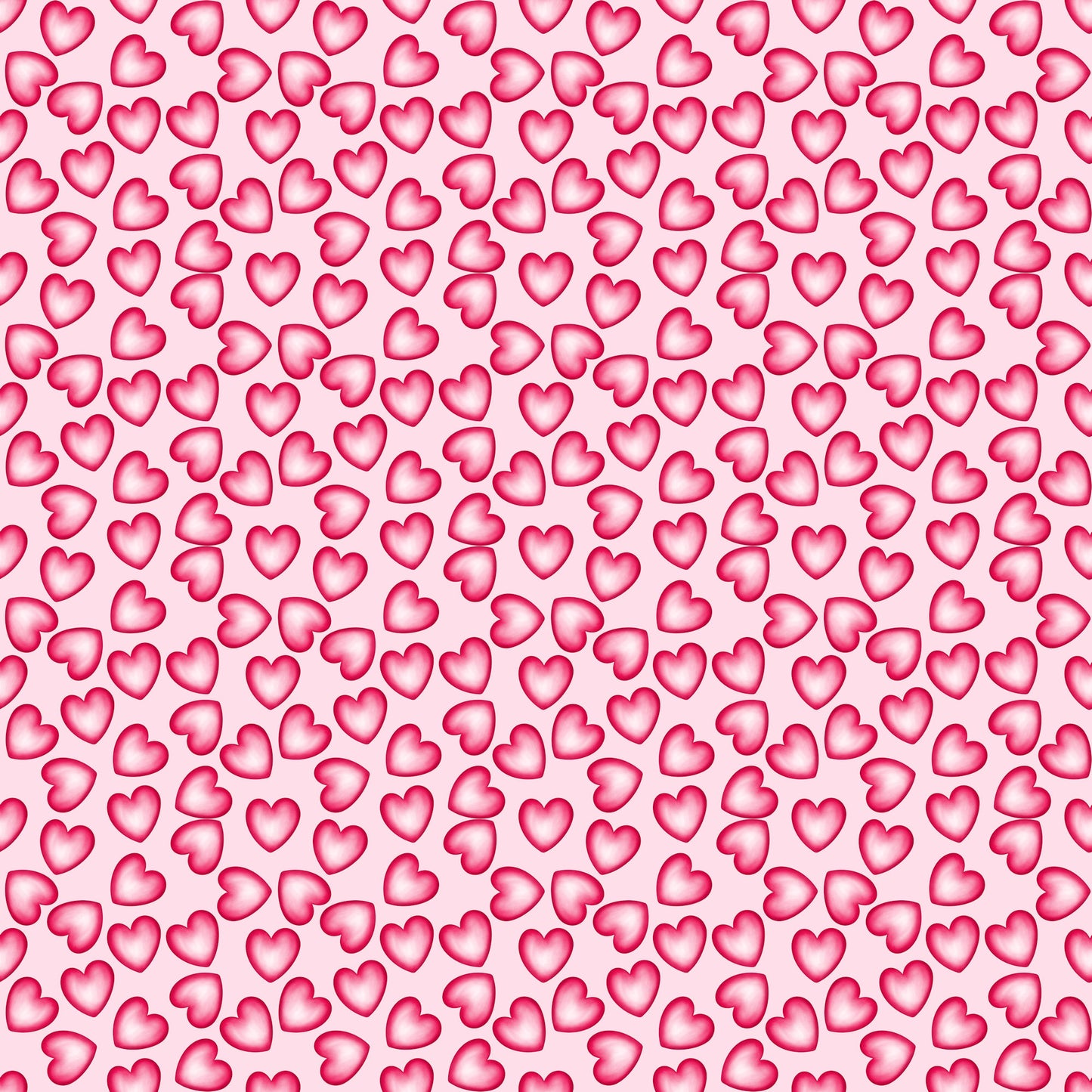 Cupid's Calling Collection Floating Hearts 12 x 12 Double-Sided Scrapbook Paper by SSC Designs - 15 Pack