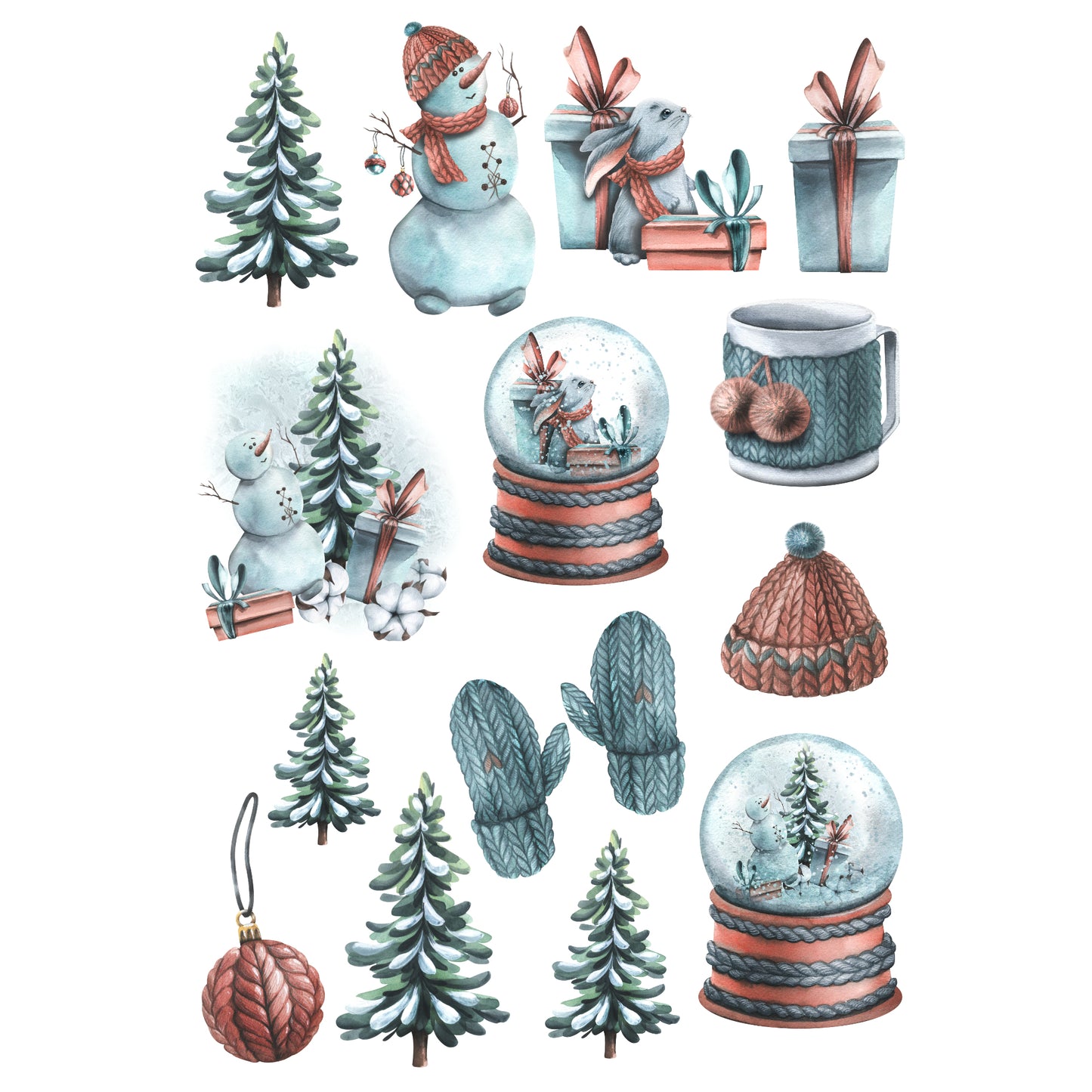 Cozy Winter Collection Laser Cut Scrapbook Ephemera Embellishments by SSC Designs - 3 Packs