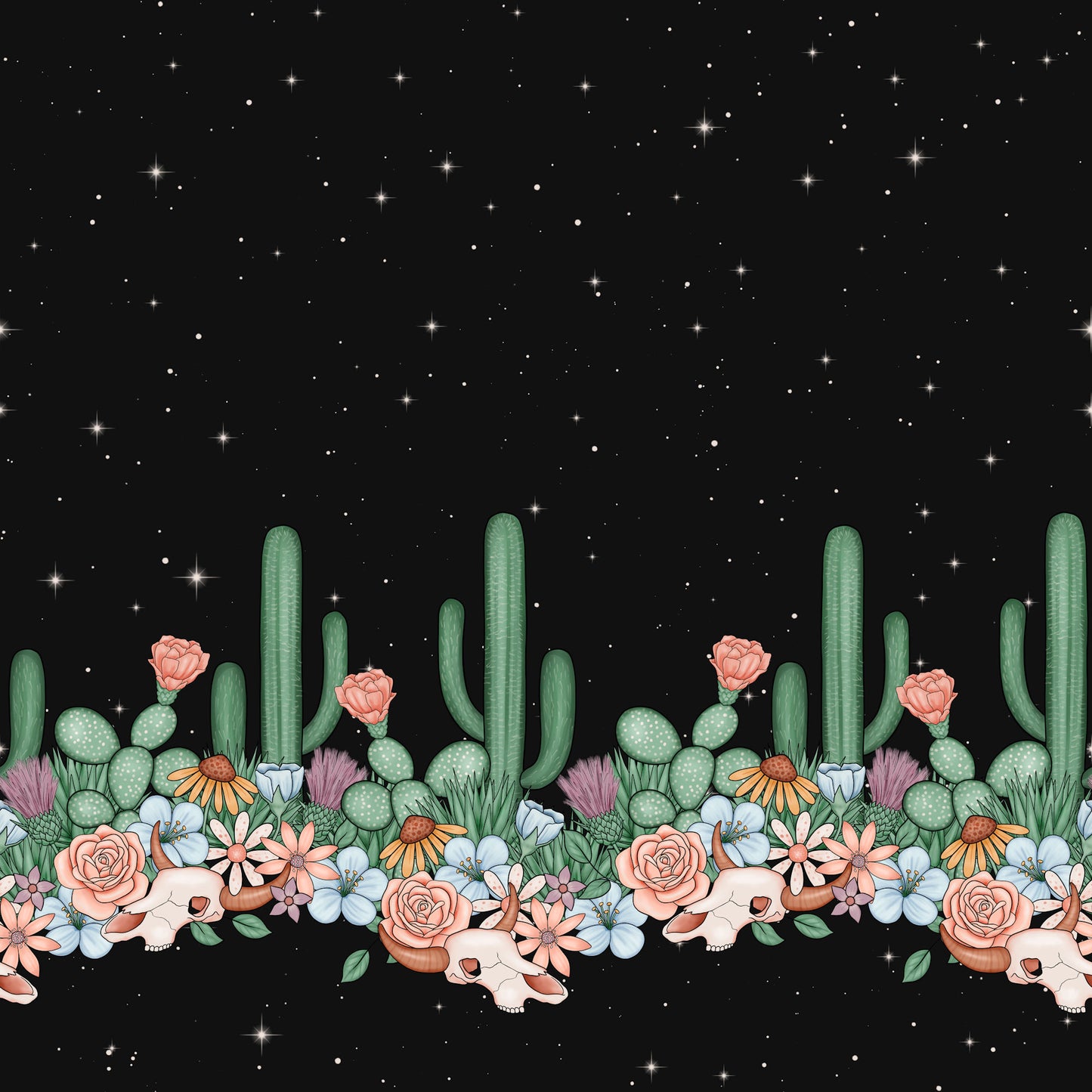 Gaynor Carradice's Desert Dreams Collection Cactus Stripes 12 x 12 Double-Sided Scrapbook Paper - 15 Pack