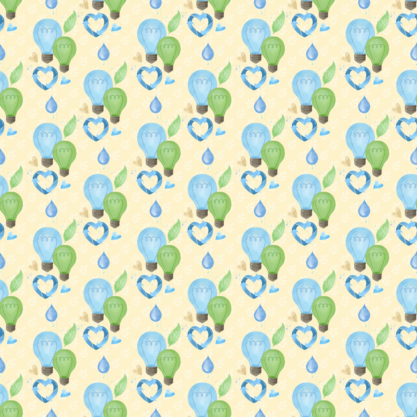 Earth Day Collection Earth Day Love 12 x 12 Double-Sided Scrapbook Paper by SSC Designs - 15 Pack