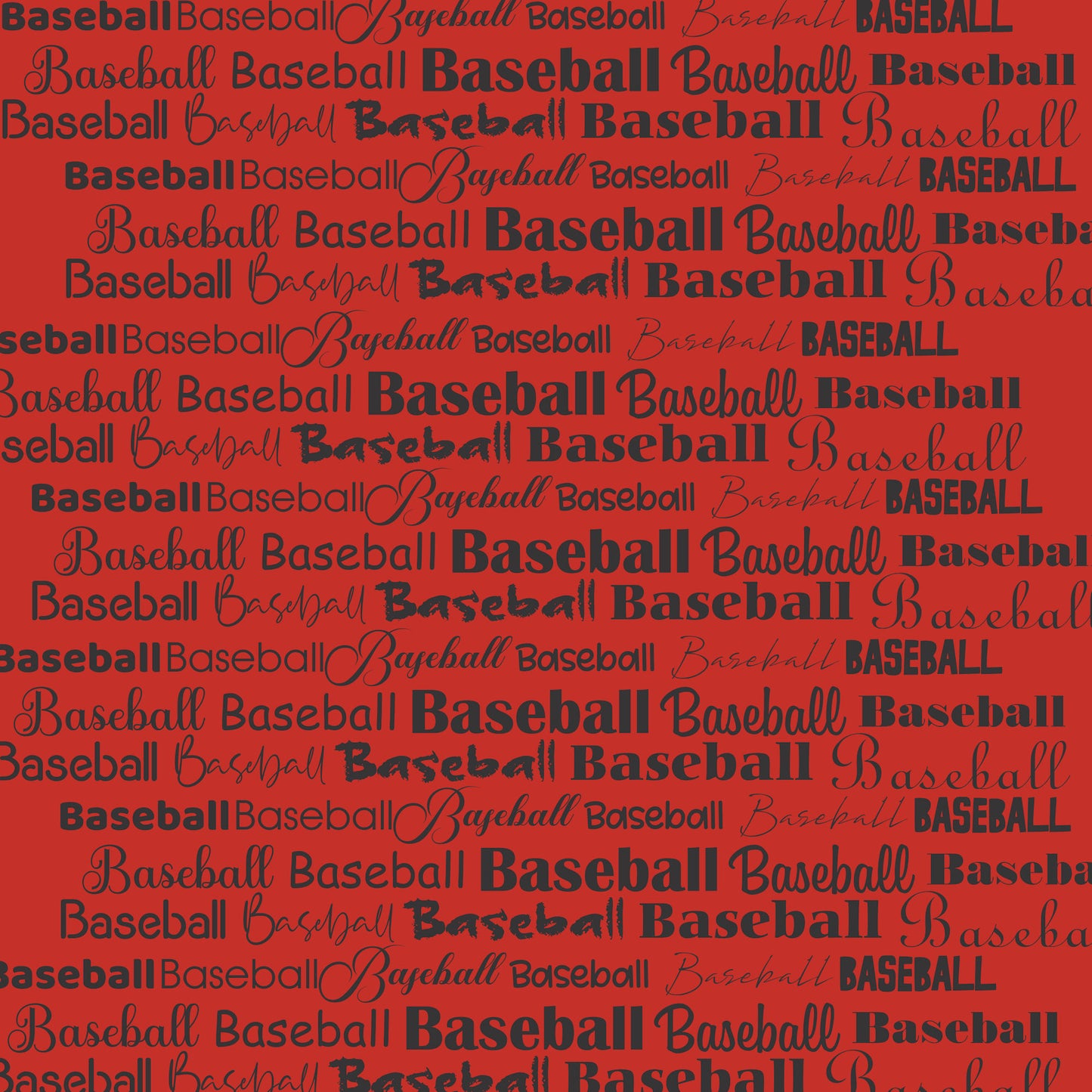 Go Big Sports Collection Baseball 12 x 12 Double-Sided Scrapbook Paper by SSC Designs - 15 Pack