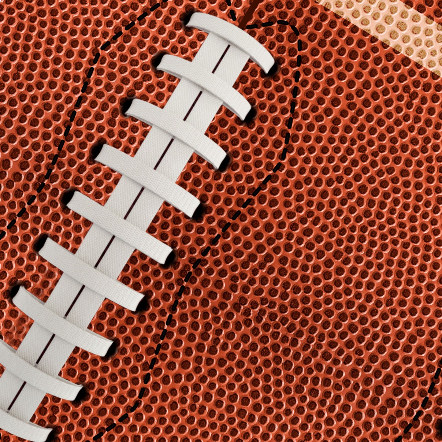 Go Big Sports Collection Football 12 x 12 Double-Sided Scrapbook Paper by SSC Designs - 15 Pack