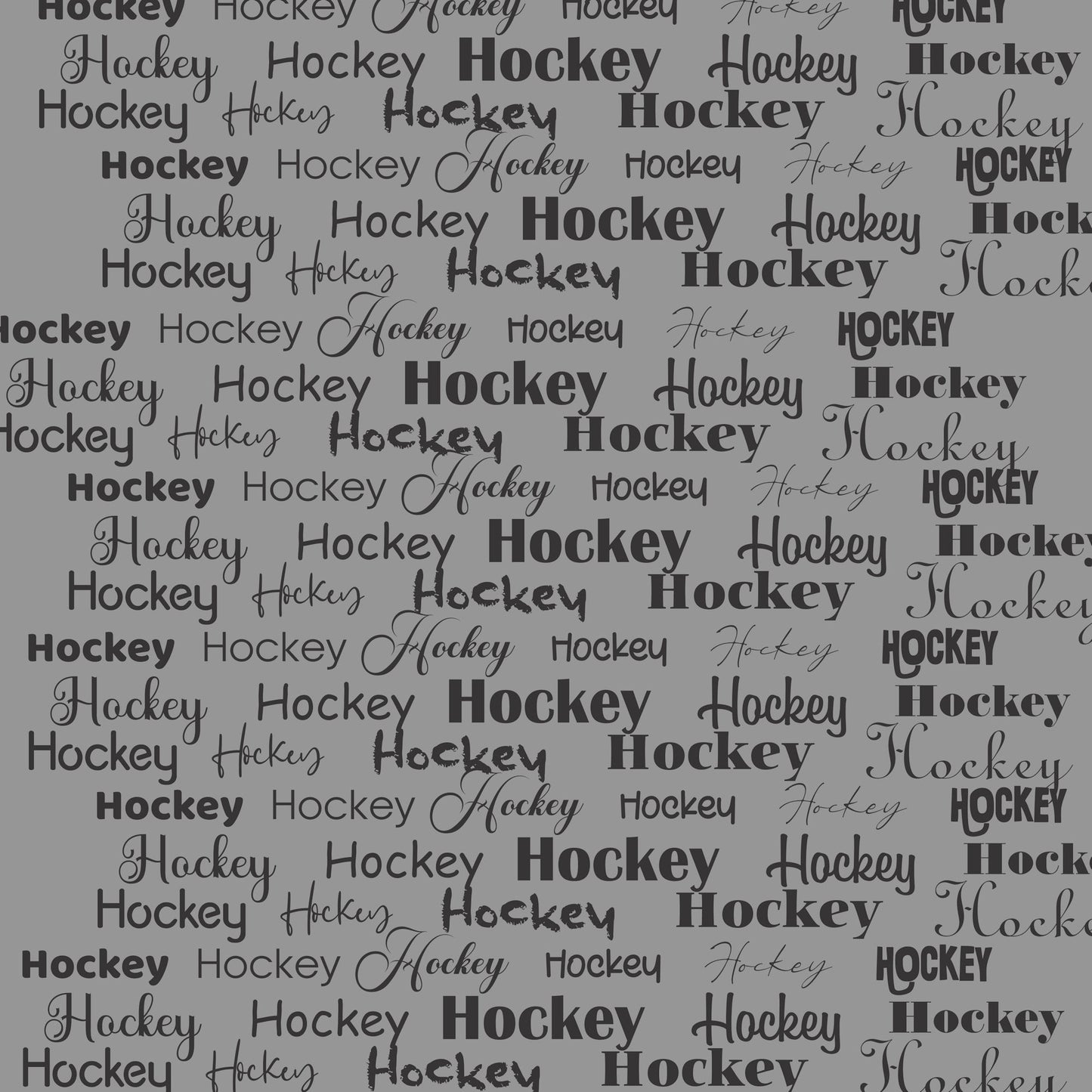 Go Big Sports Collection Hockey 12 x 12 Double-Sided Scrapbook Paper by SSC Designs - 15 Pack