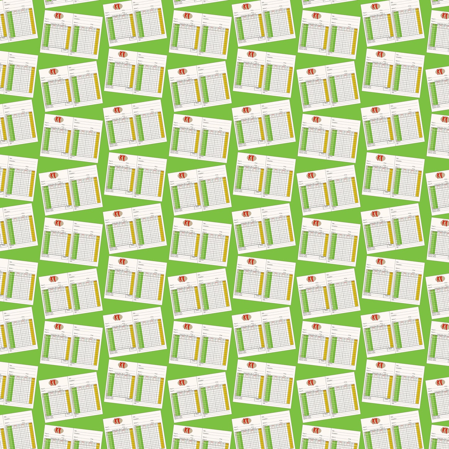Golfing Collection Par 3 12 x 12 Double-Sided Scrapbook Paper by SSC Designs - 15 Pack