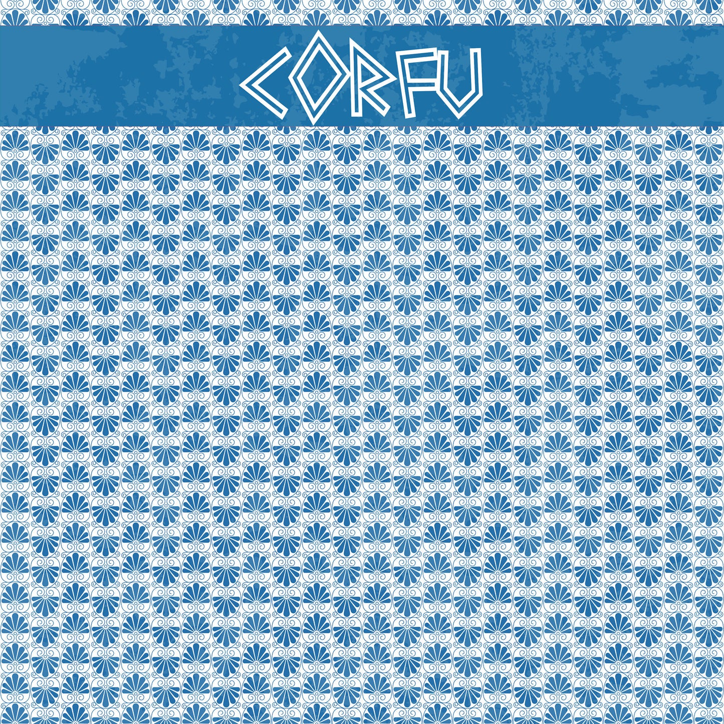 Greece Collection Corfu 12 x 12 Double-Sided Scrapbook Paper by SSC Designs - 15 Pack