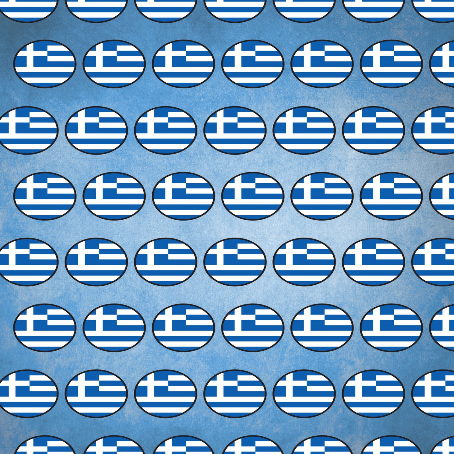 Greece Collection Flag of Greece 12 x 12 Double-Sided Scrapbook Paper by SSC Designs - 15 Pack