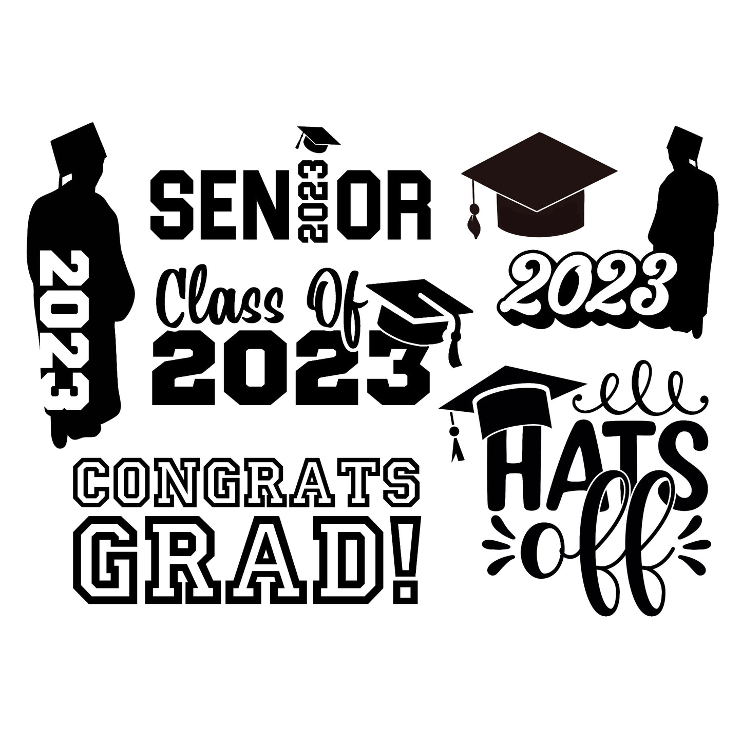 Graduation Collection Male Graduate 12 x 12 Scrapbook Paper Pack & Embellishment Kit - 3 Kits
