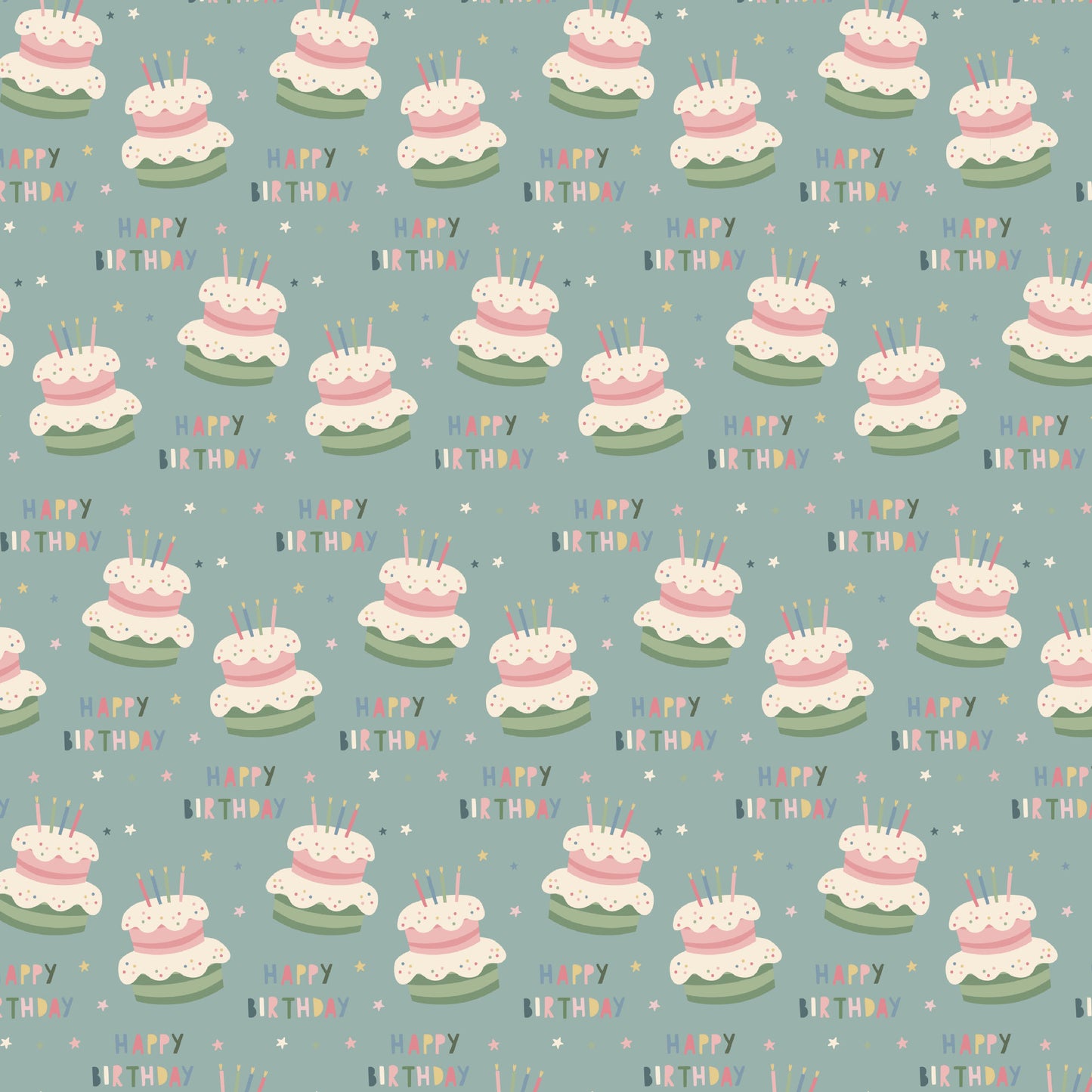 Happy Birthday Collection Happy Birthday 12 x 12 Double-Sided Scrapbook Paper by SSC Designs - 15 Pack