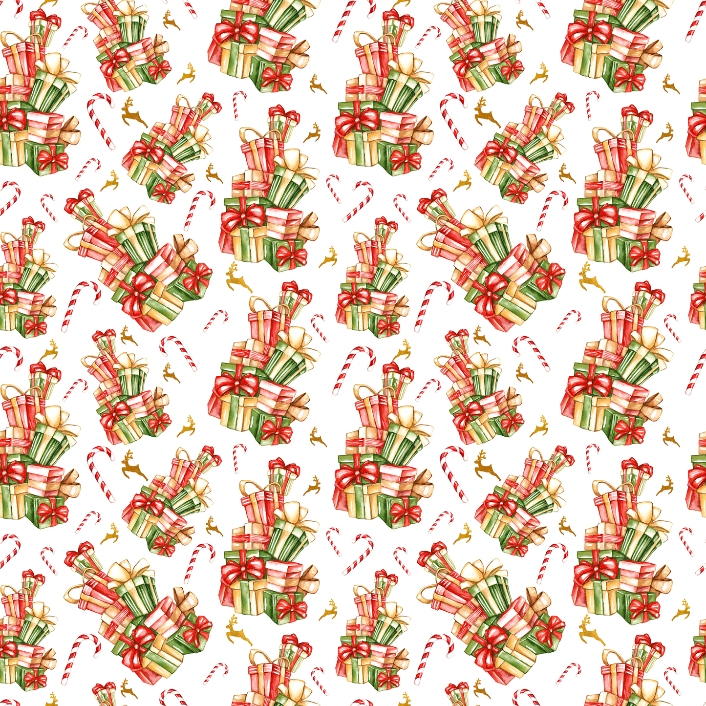 Home For Christmas Collection Gifts Galore 12 x 12 Double-Sided Scrapbook Paper by SSC Designs - 15 Pack