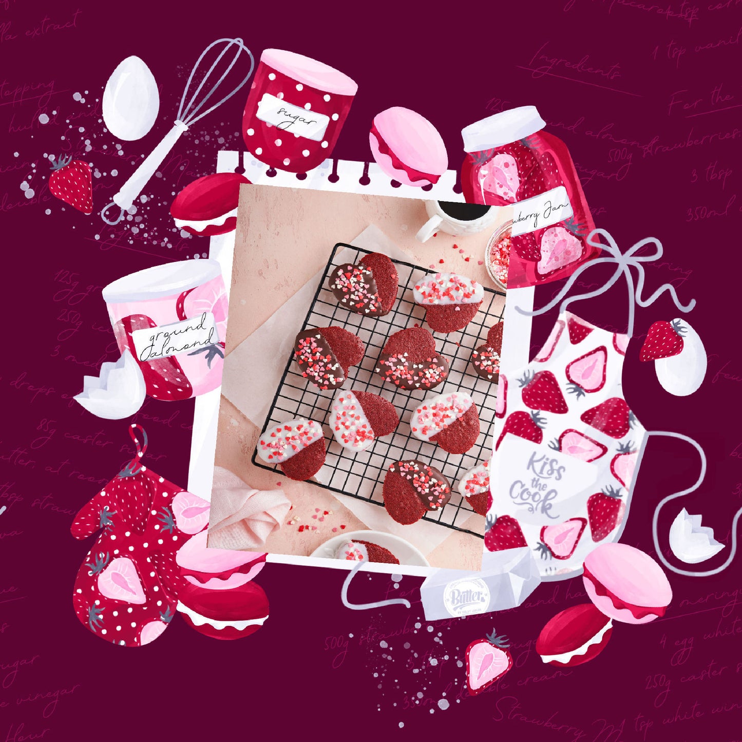 Happiness is Homemade 12 x 12 Scrapbook Paper & Embellishment Kit by SSC Designs - 3 Kits