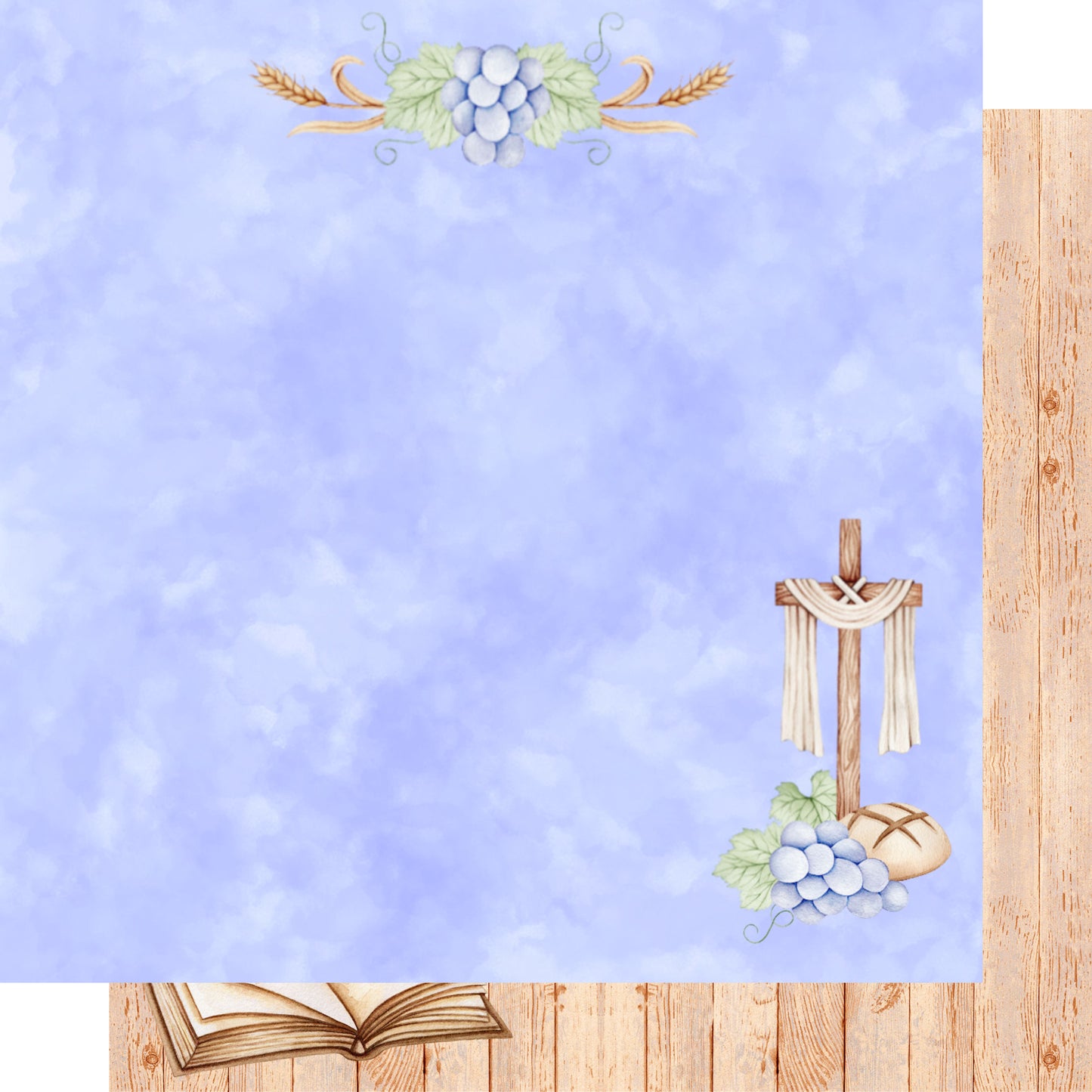 He Is Risen 12 x 12 Scrapbook Paper & Embellishment Kit by SSC Designs - 3 Kits