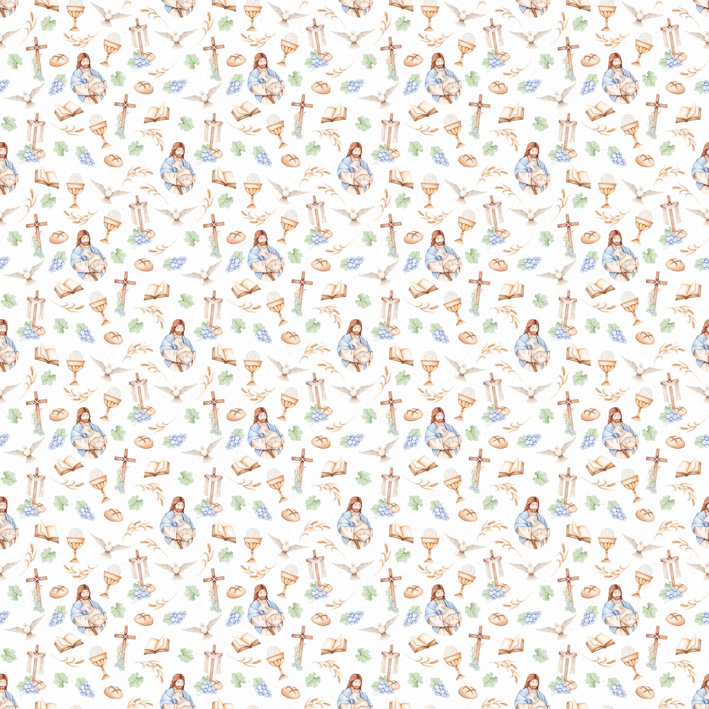 He Is Risen Collection Faith 12 x 12 Double-Sided Scrapbook Paper by SSC Designs - 15 Pack