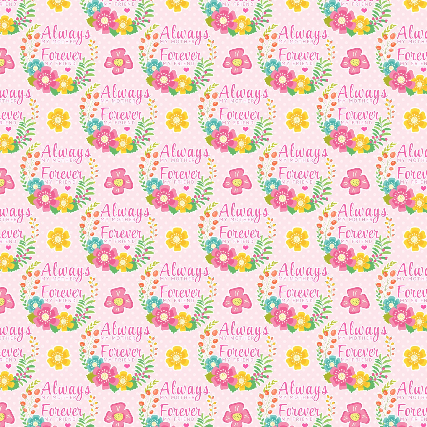Happy Mother's Day Collection Mother's Love 12 x 12 Double-Sided Scrapbook Paper by SSC Designs - 15 Pack