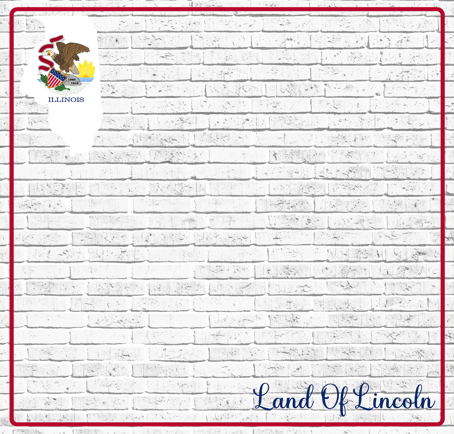 Fifty States Collection Illinois 12 x 12 Double-Sided Scrapbook Paper by SSC Designs - 15 Pack