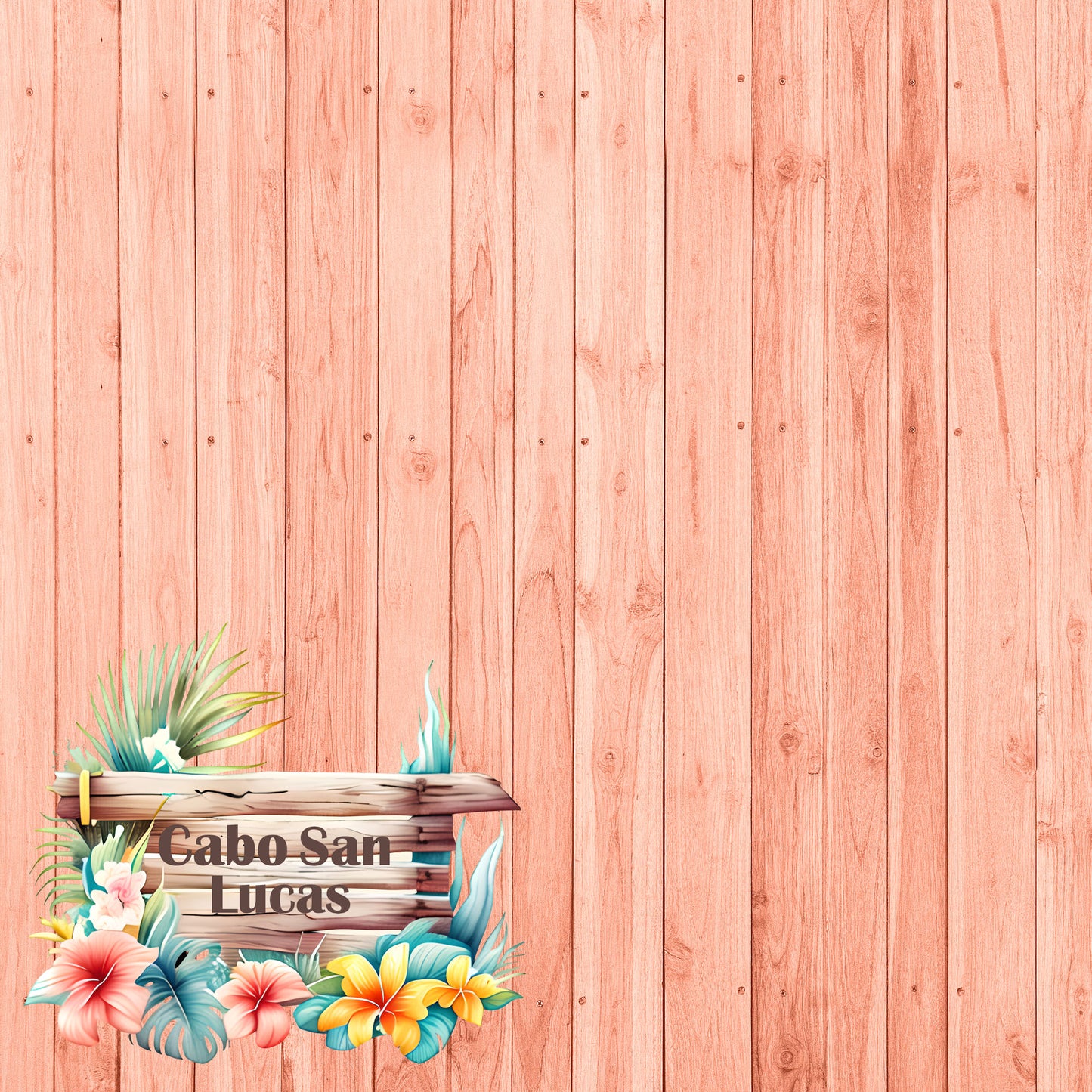 Island Life Collection Cabo San Lucas 12 x 12 Double-Sided Scrapbook Paper by SSC Designs - 15 Pack