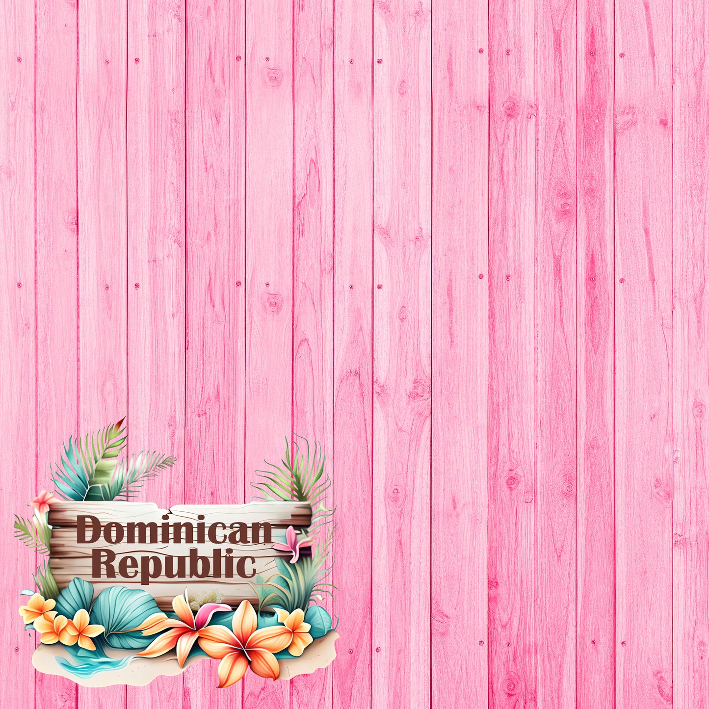 Island Life Collection Dominican Republic 12 x 12 Double-Sided Scrapbook Paper by SSC Designs - 15 Pack