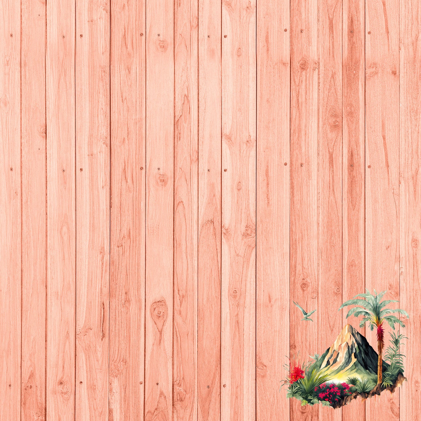 Island Life Collection Fiji 12 x 12 Double-Sided Scrapbook Paper by SSC Designs - 15 Pack