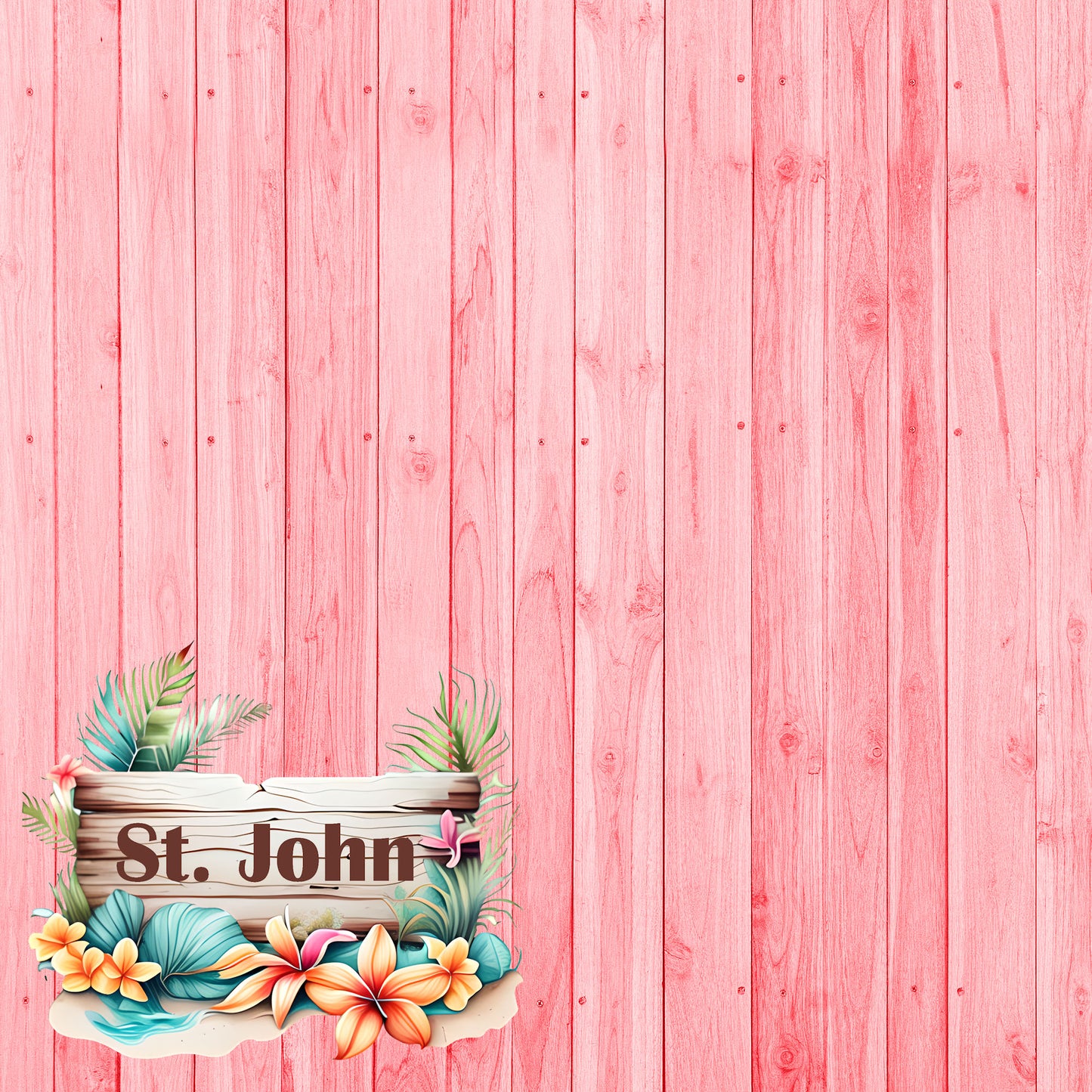 Island Life Collection St. John 12 x 12 Double-Sided Scrapbook Paper by SSC Designs - 15 Pack