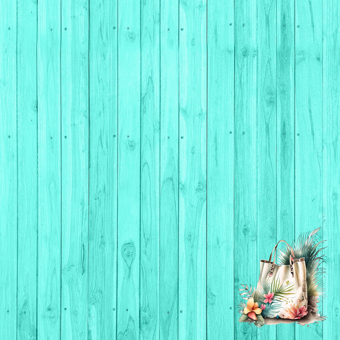 Island Life Collection Grand Cayman 12 x 12 Double-Sided Scrapbook Paper by SSC Designs - 15 Pack