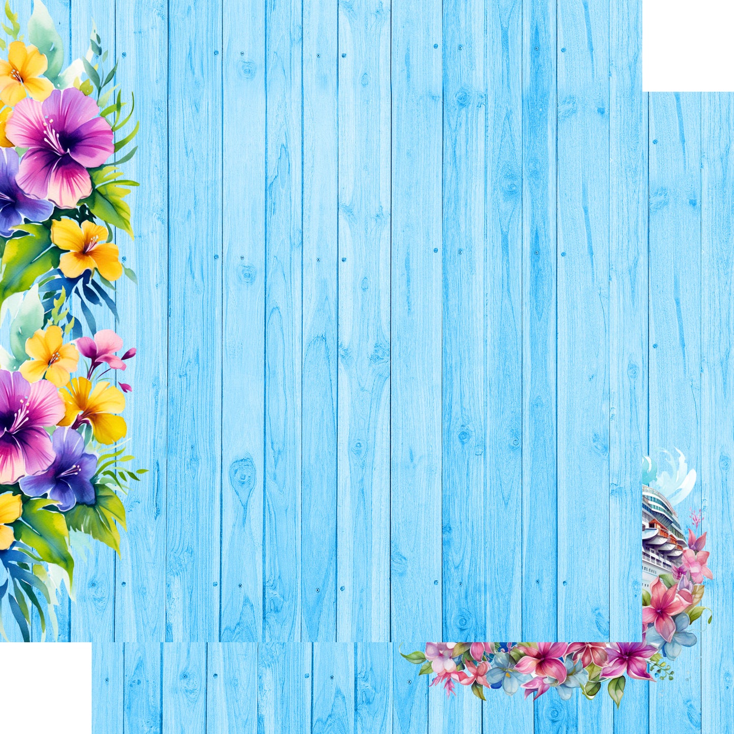 Island Life 12 x 12 Scrapbook Paper & Embellishment Kit by SSC Designs - 3 Kits