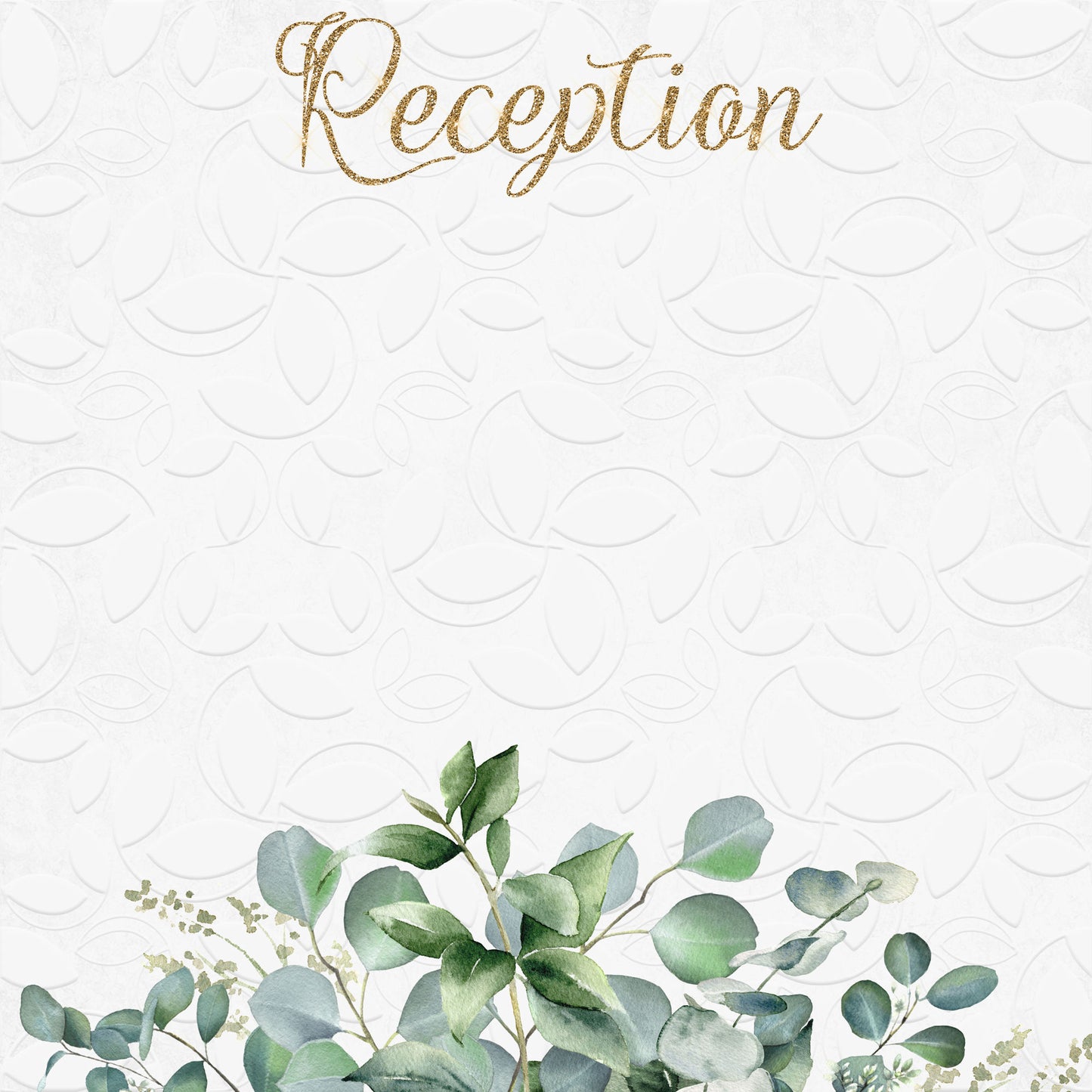 Love Always Collection Reception 12 x 12 Double-Sided Scrapbook Paper by SSC Designs - 15 Pack
