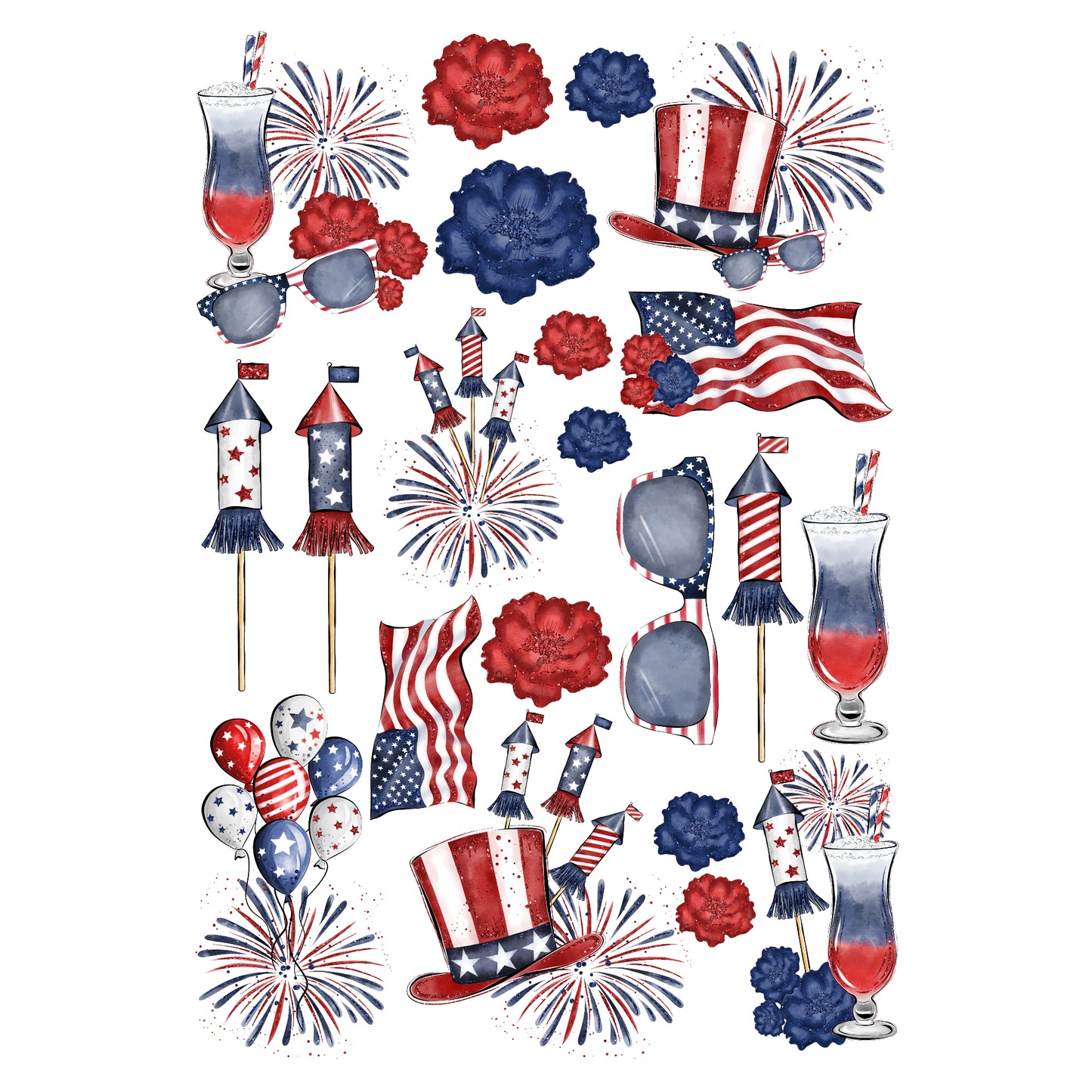 Lady Liberty Collection Laser Cut Scrapbook Ephemera Embellishments by SSC Designs - 3 Packs