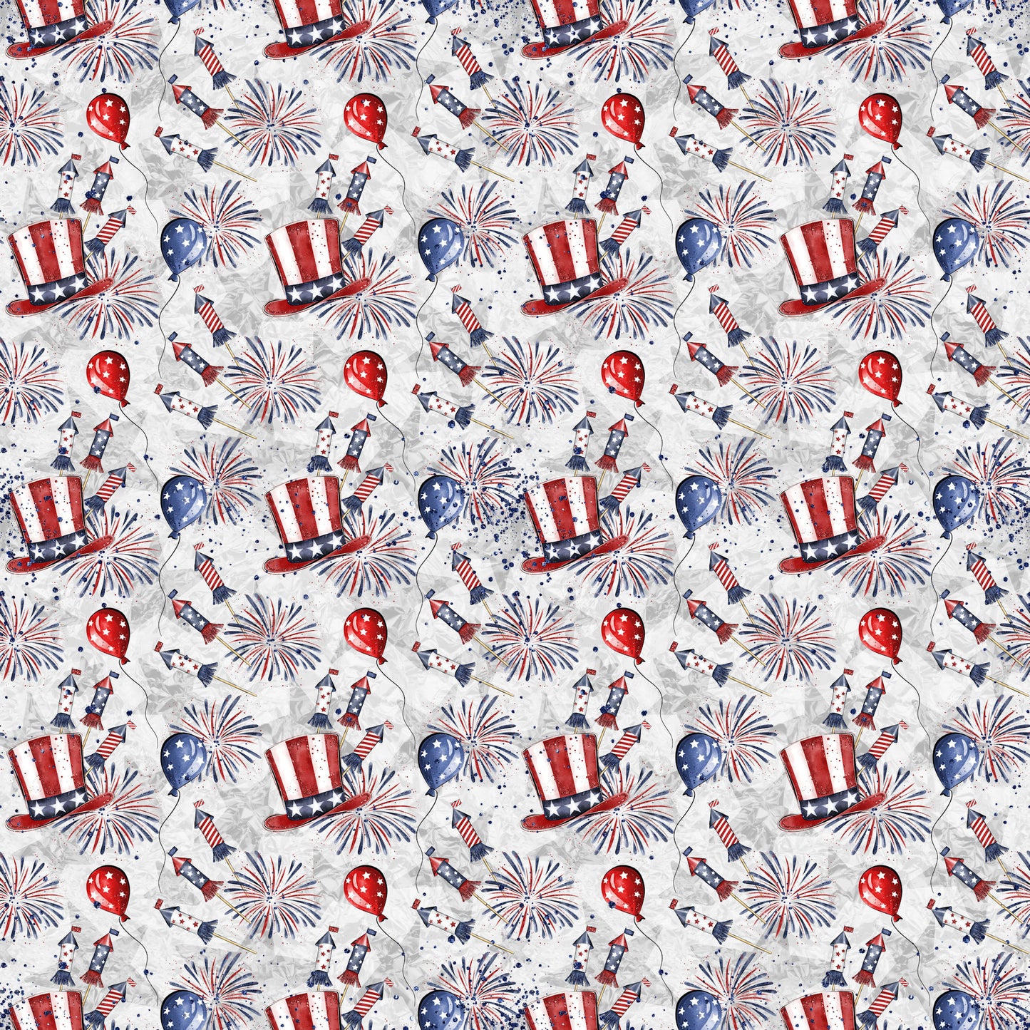 Lady Liberty Collection Patriotic Collage 12 x 12 Double-Sided Scrapbook Paper by SSC Designs - 15 Pack