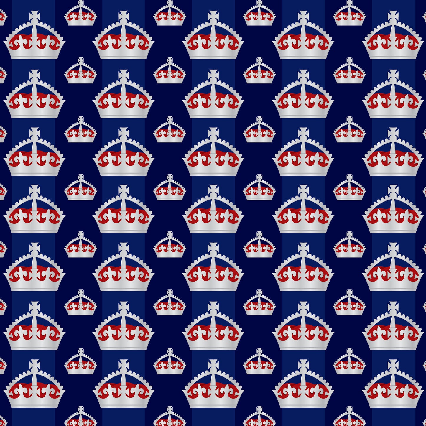 MNineDesign's Jolly Ole London Collection The Crown 12 x 12 Double-Sided Scrapbook Paper - 15 Pack